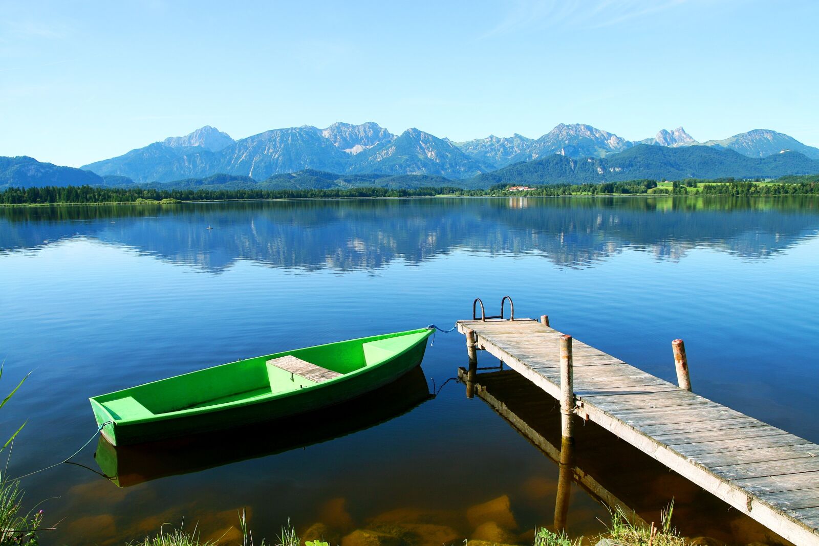 Canon EOS 30D sample photo. Bavaria, allgäu, lake photography