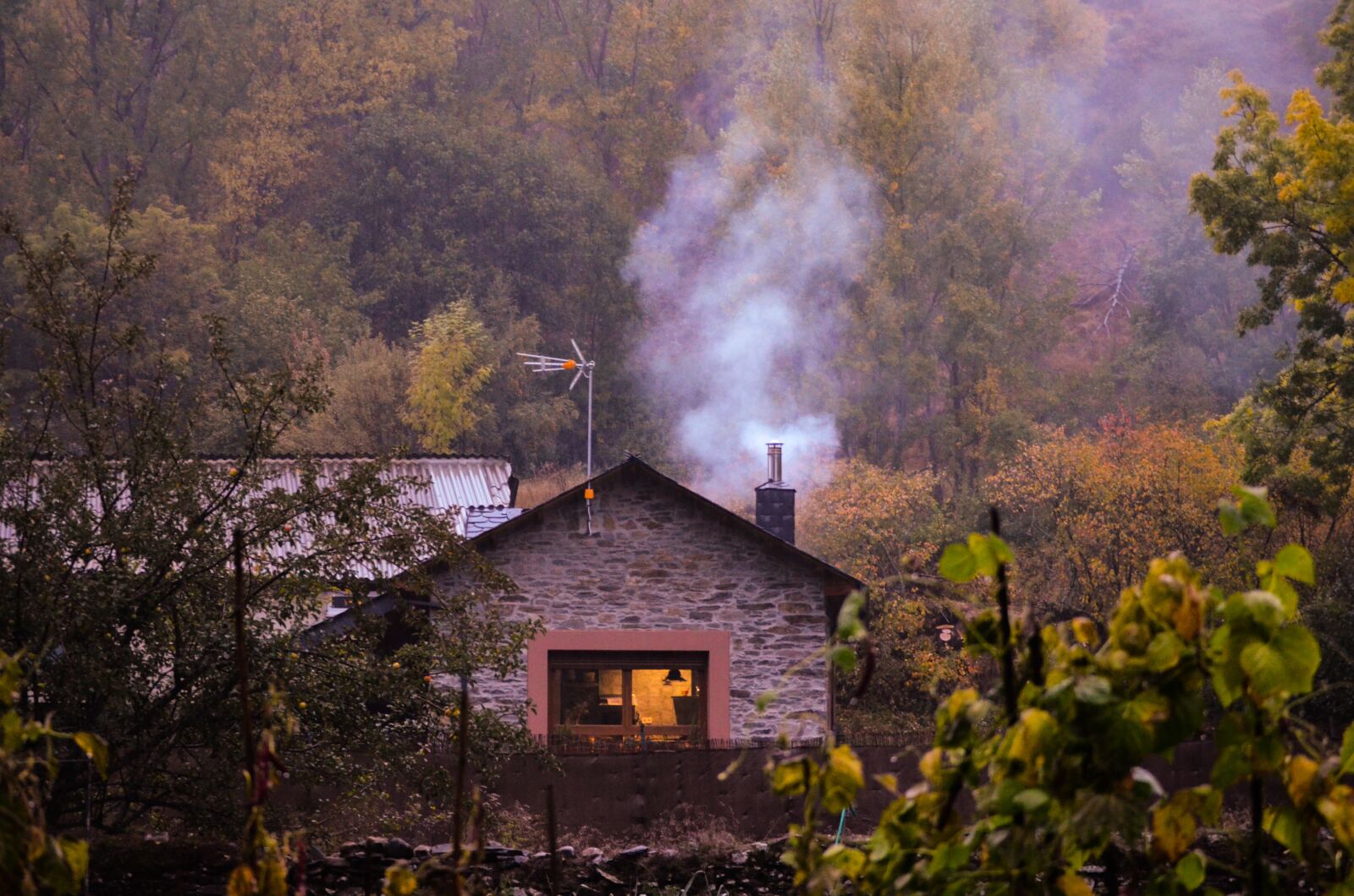 Nikon D5100 sample photo. House, field, rural photography