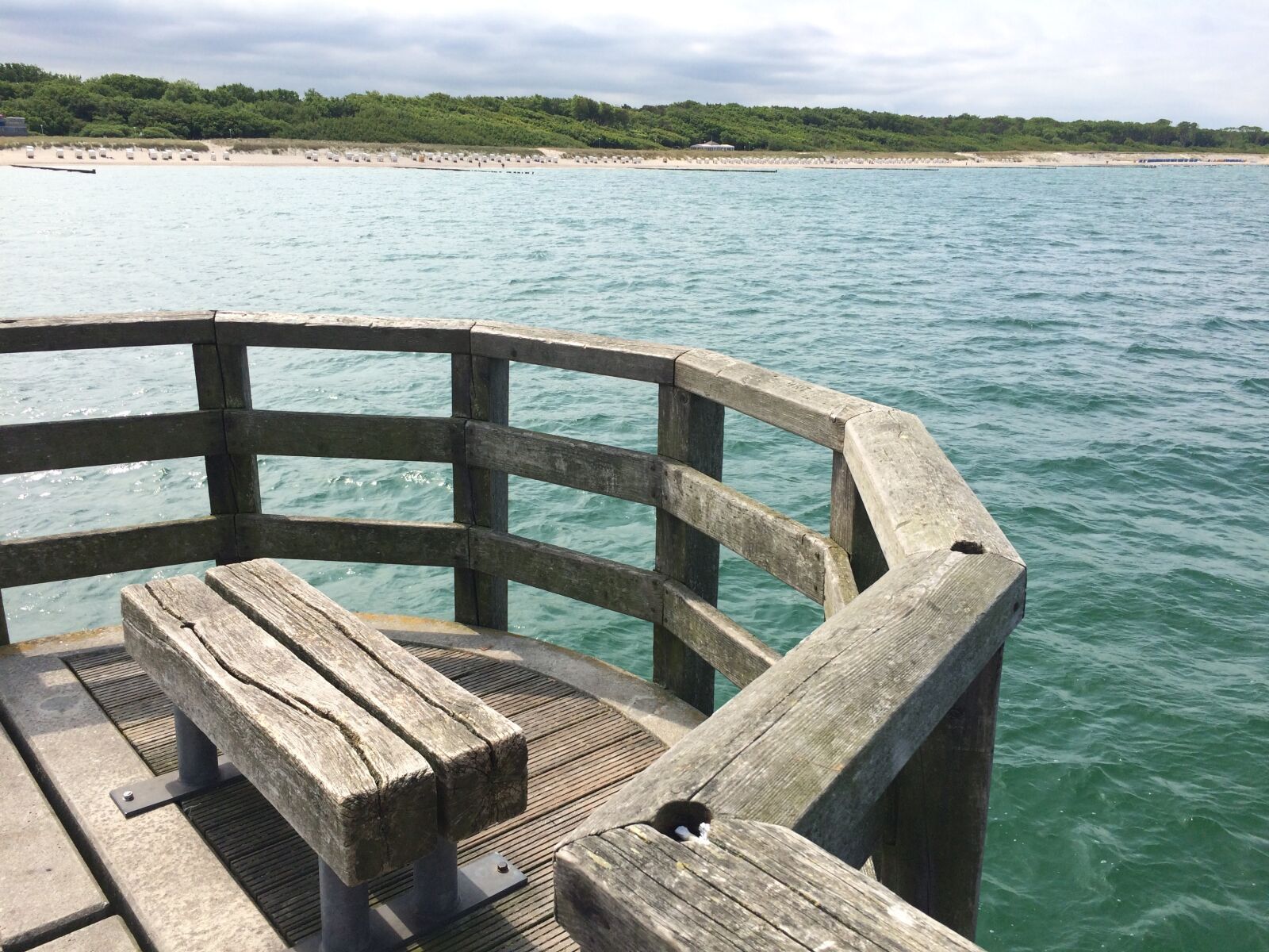 iPhone 5s back camera 4.15mm f/2.2 sample photo. Boardwalk, baltic sea, web photography