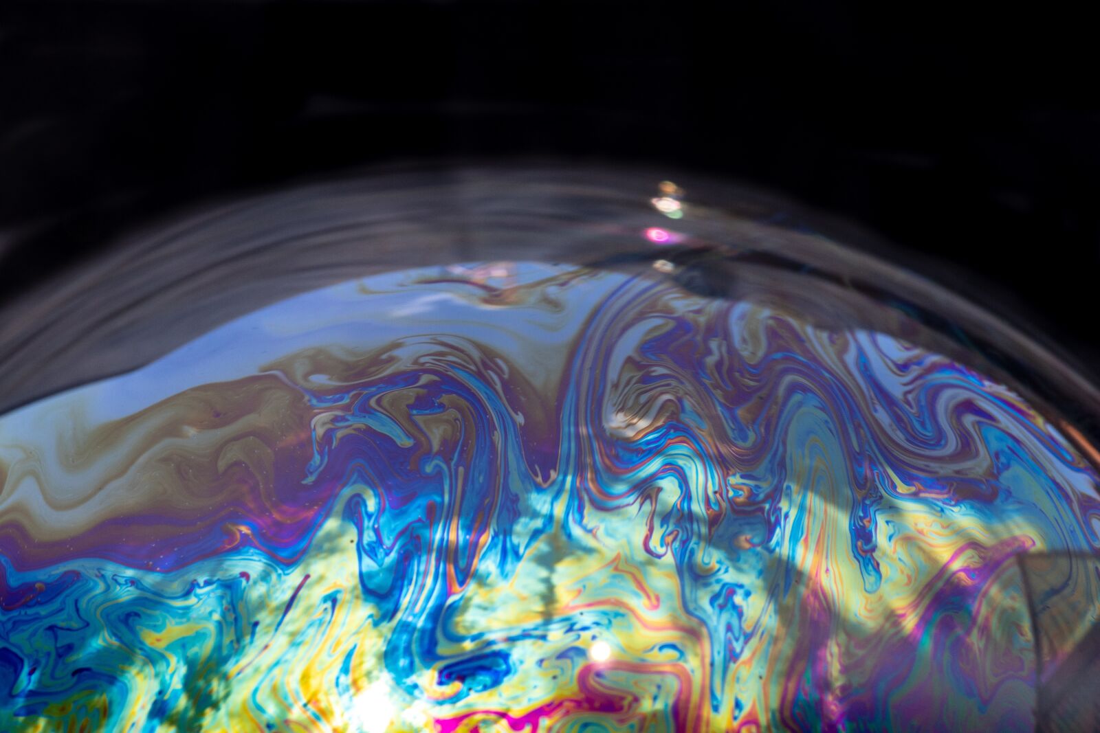 Canon EOS 200D (EOS Rebel SL2 / EOS Kiss X9) sample photo. Soap bubble, colour, color photography
