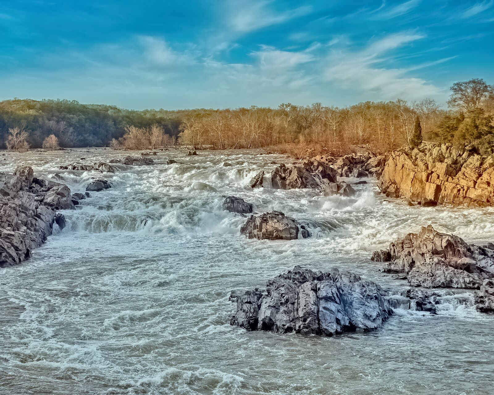 Nikon D80 sample photo. Potomac, rapids, whitewater photography