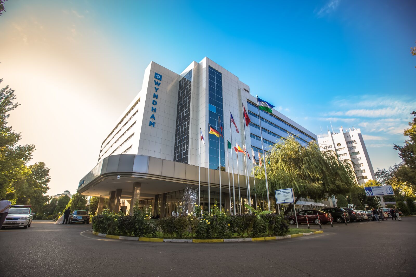 Canon EF 16-35mm F2.8L II USM sample photo. Wydham, hotel, tashkent photography