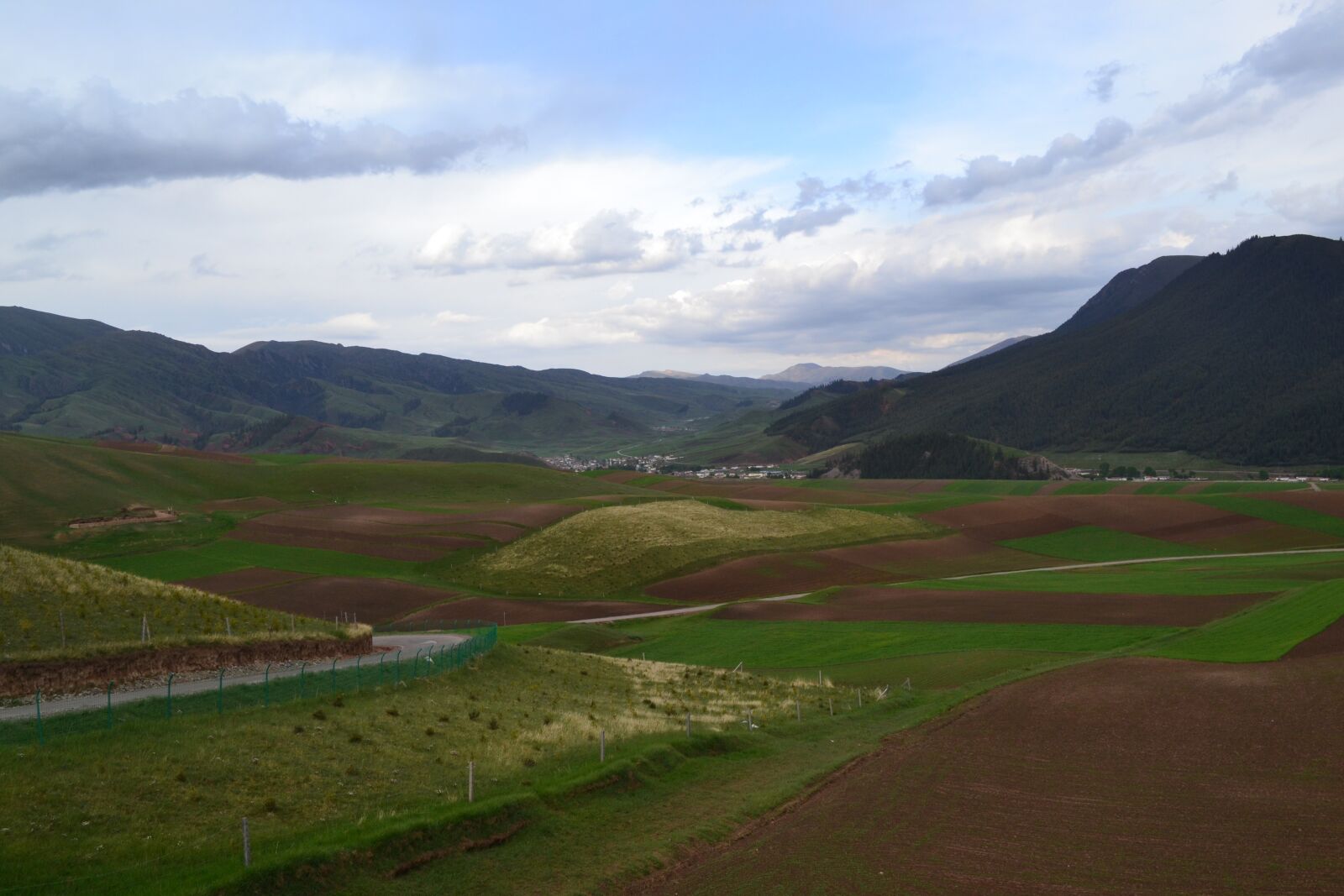 Nikon D3100 sample photo. Cloud, prairie, the scenery photography
