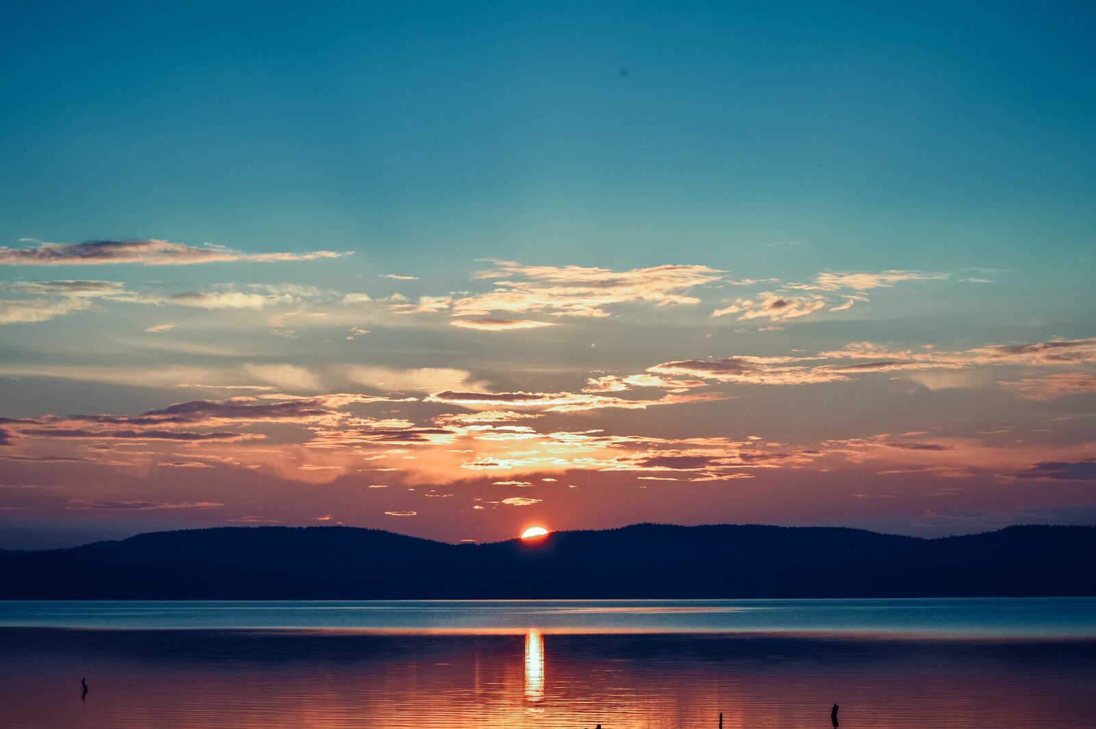Nikon D3200 sample photo. Karelia, lake, sunset photography