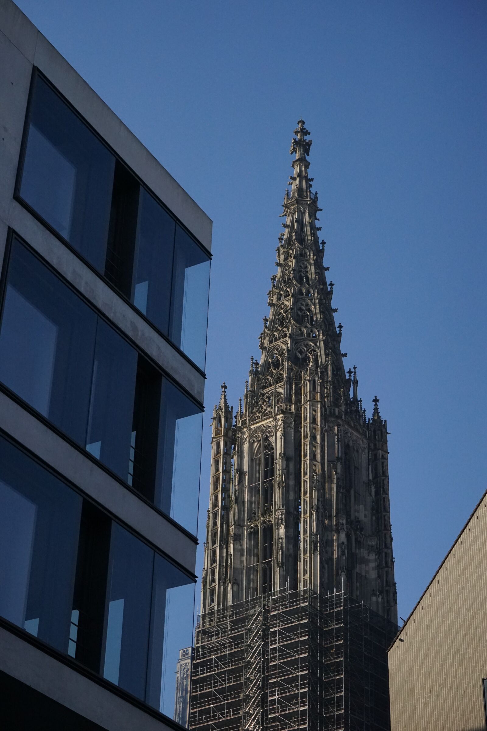 Sony a7 sample photo. Ulmer, münster, building photography