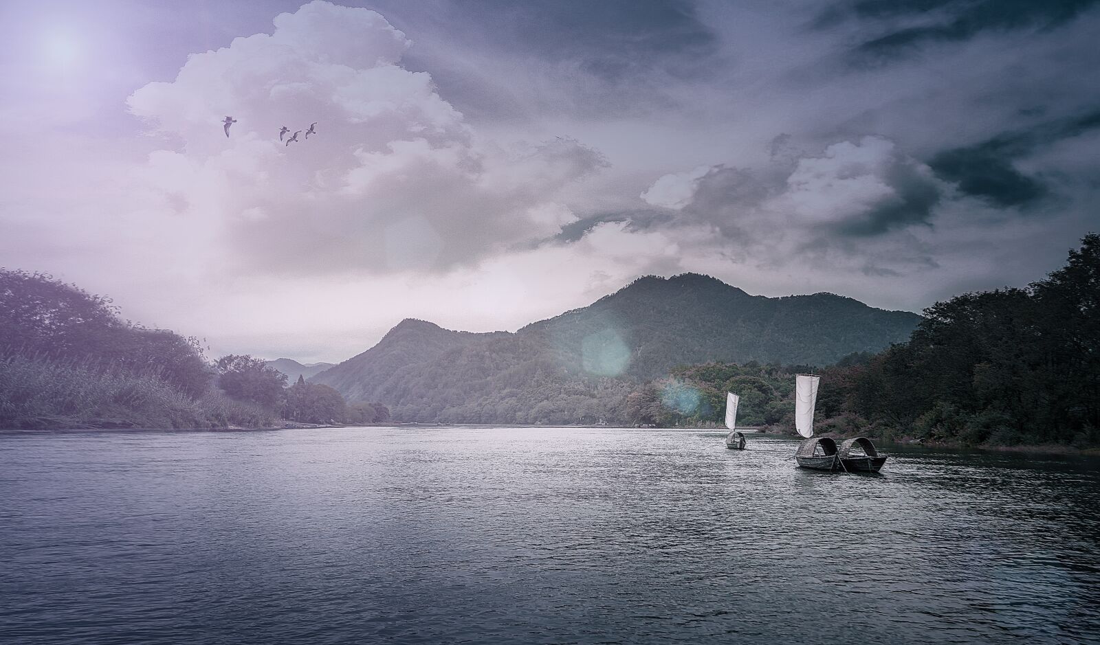Nikon D850 sample photo. China, river, water photography