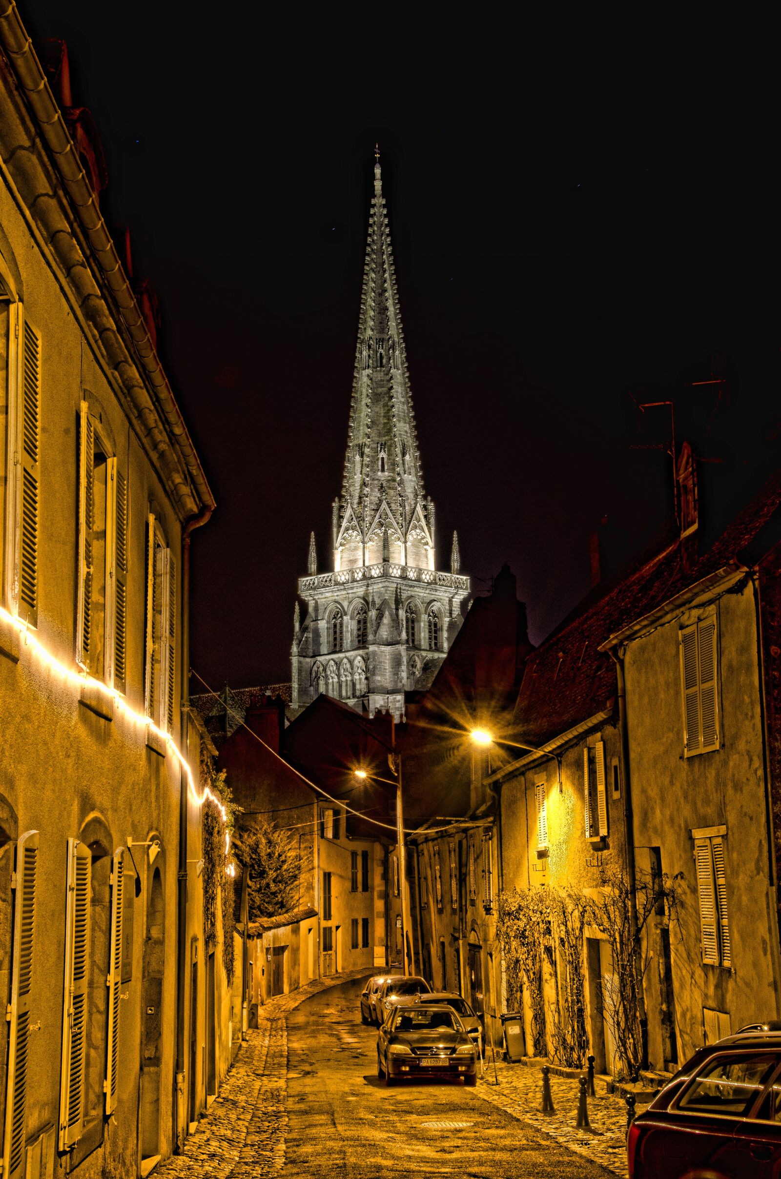 Nikon D7000 sample photo. Authun, city, night photography