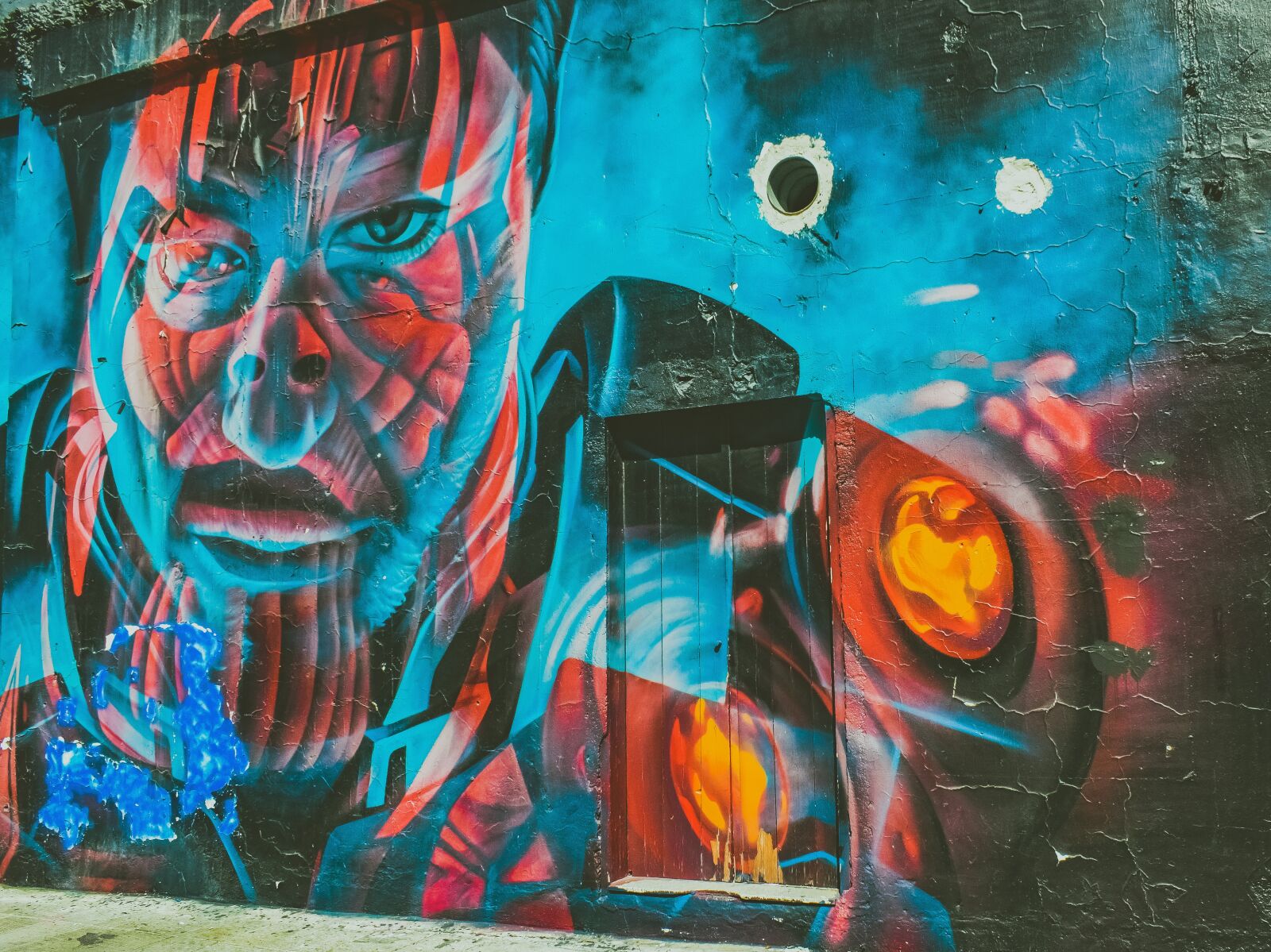Nikon D3300 sample photo. Graffiti, wall, urban photography