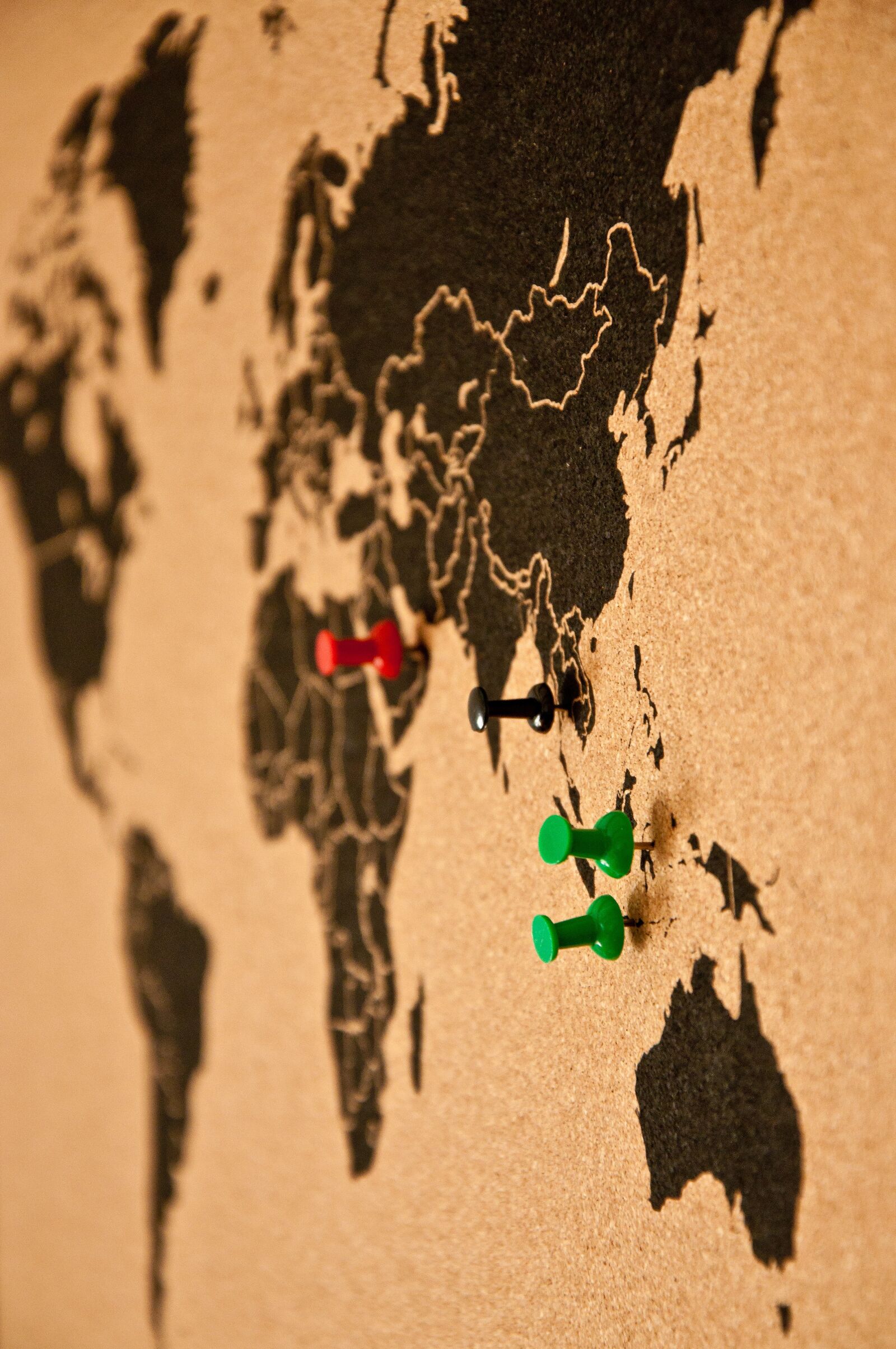 Nikon D90 sample photo. Pin board, bulletin board photography