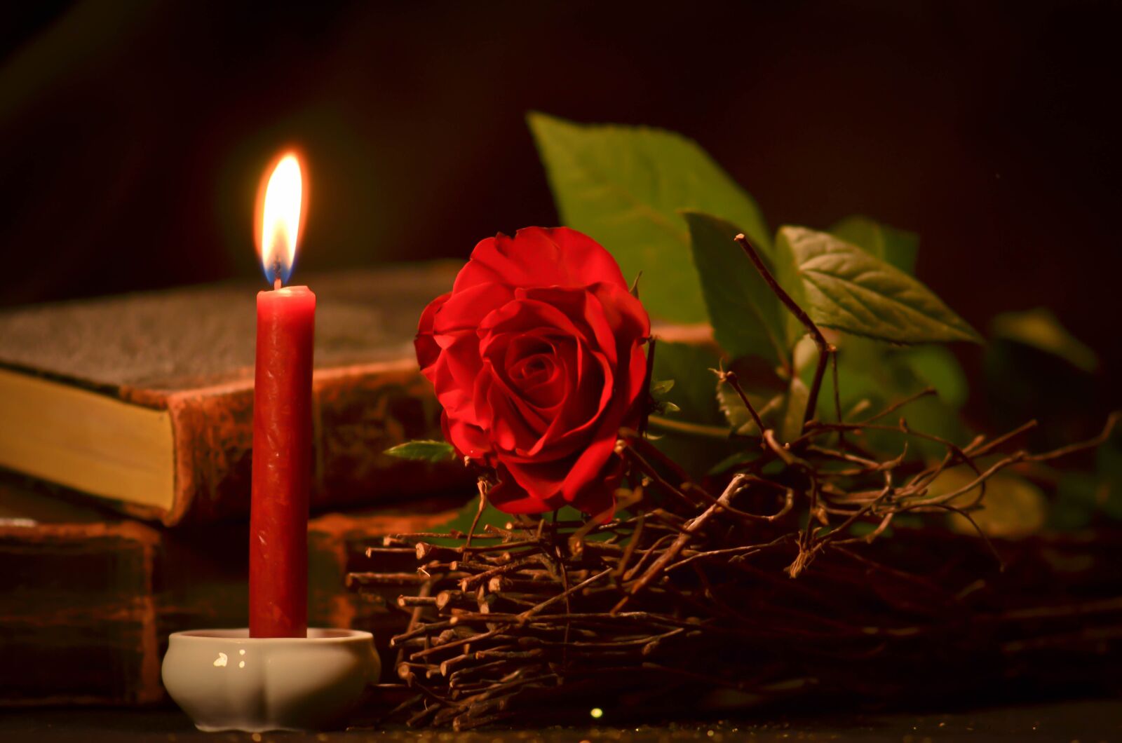 Nikon D7000 sample photo. Magic, candle, rosa photography