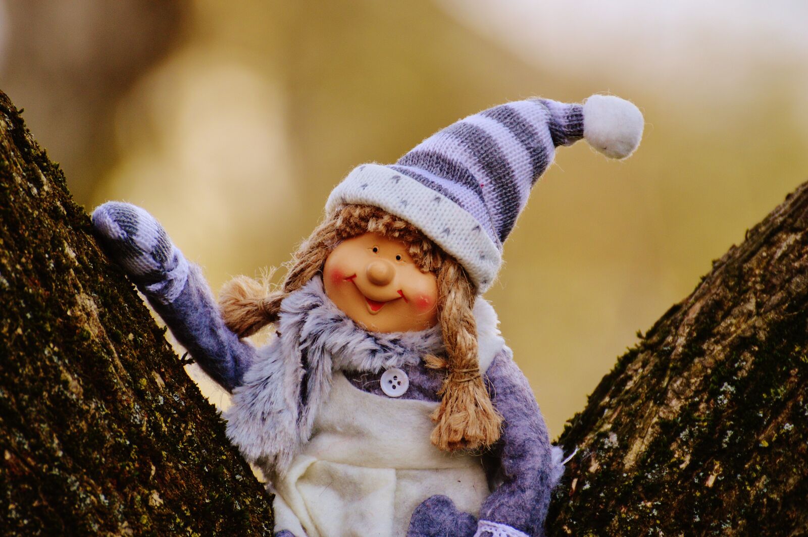 Nikon D3200 sample photo. Baby doll, cute, cap photography