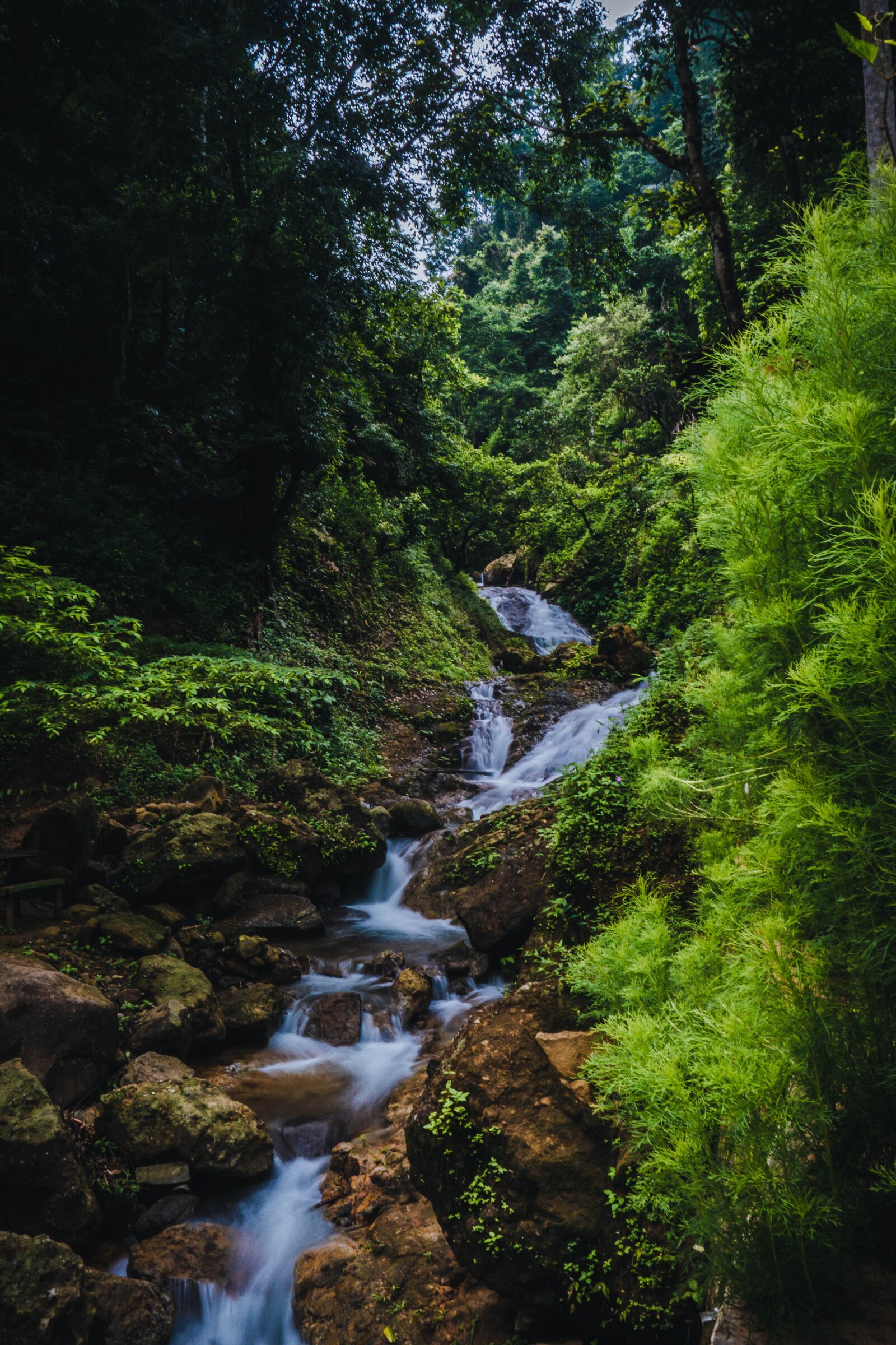 Sony E 16-50mm F3.5-5.6 PZ OSS sample photo. Waterfalls, nature, waterfall photography
