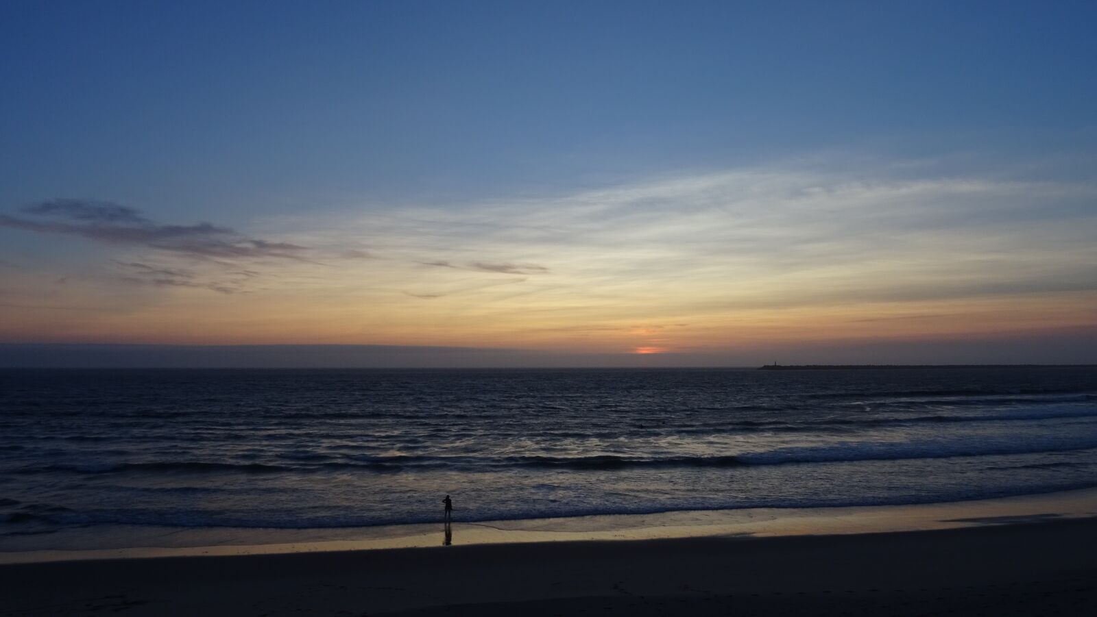 Sony DSC-HX60 sample photo. Sunset, body of water photography