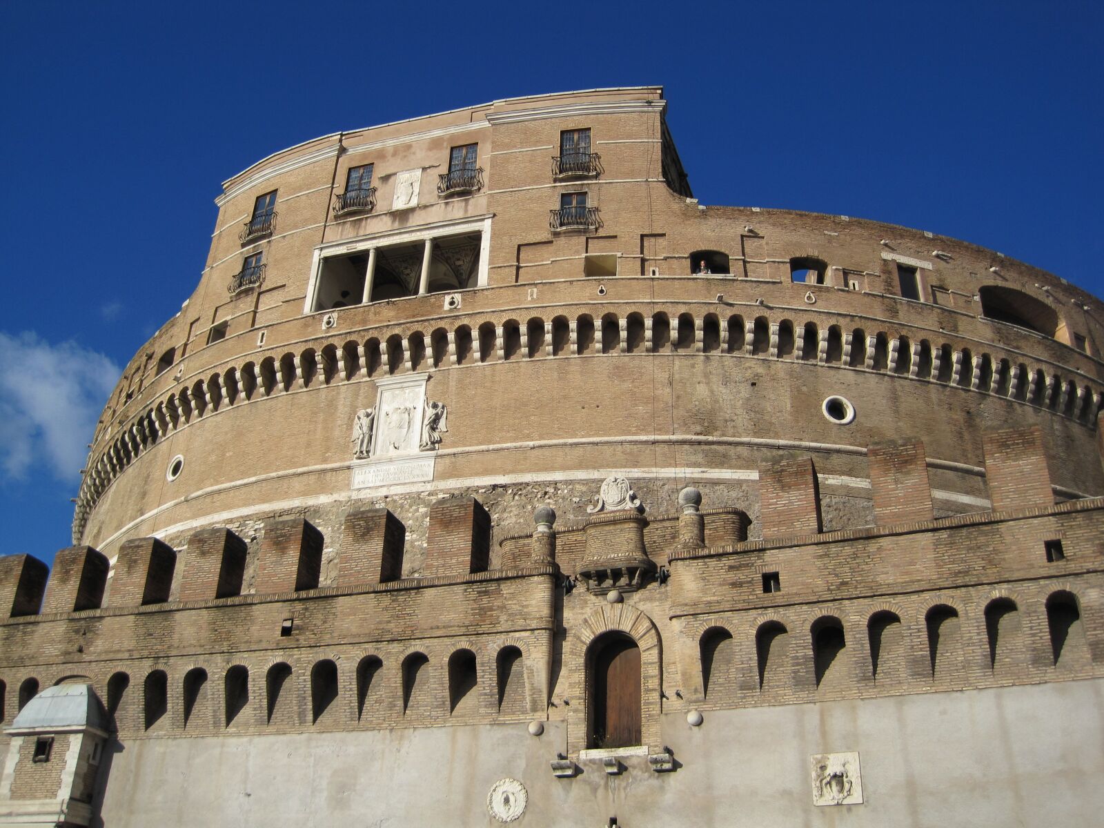 Canon PowerShot SD1200 IS (Digital IXUS 95 IS / IXY Digital 110 IS) sample photo. Monument, castle, castel sant'angelo photography