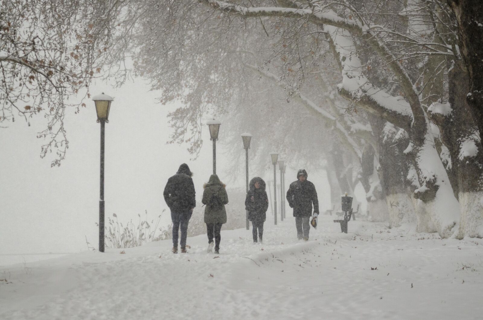Nikon D7000 sample photo. Snow, winter, people photography