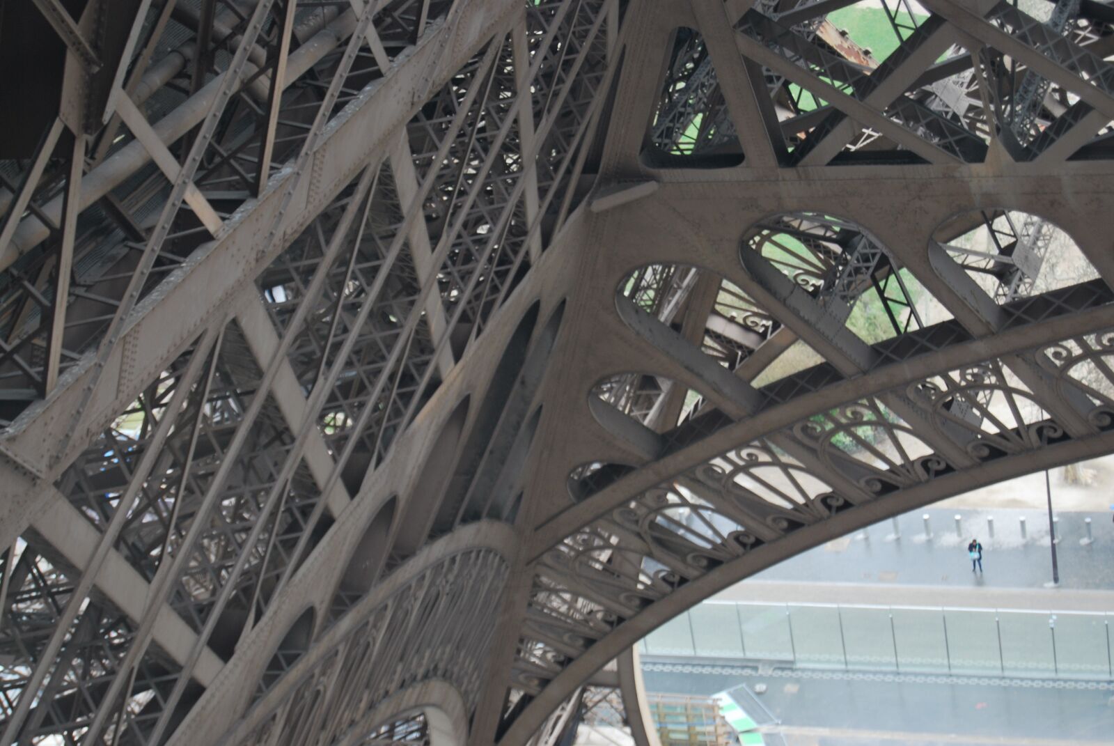 Nikon D60 sample photo. Eiffel tower, metal, structure photography