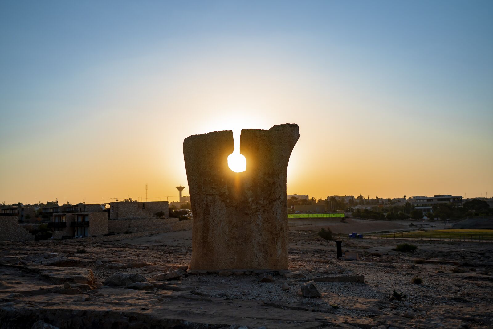 Sony FE 16-35mm F2.8 GM sample photo. Mitzpe ramon, israel, stone-park photography