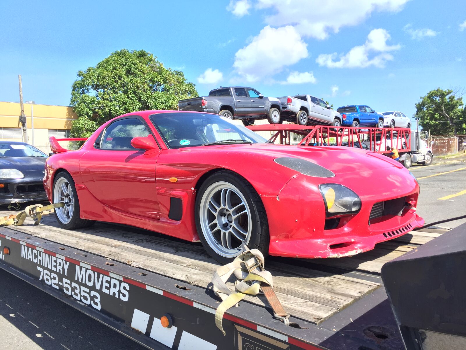 iPhone 6 back camera 4.15mm f/2.2 sample photo. 95mazdarx7turbo, car, fastandfurious, motorsports photography