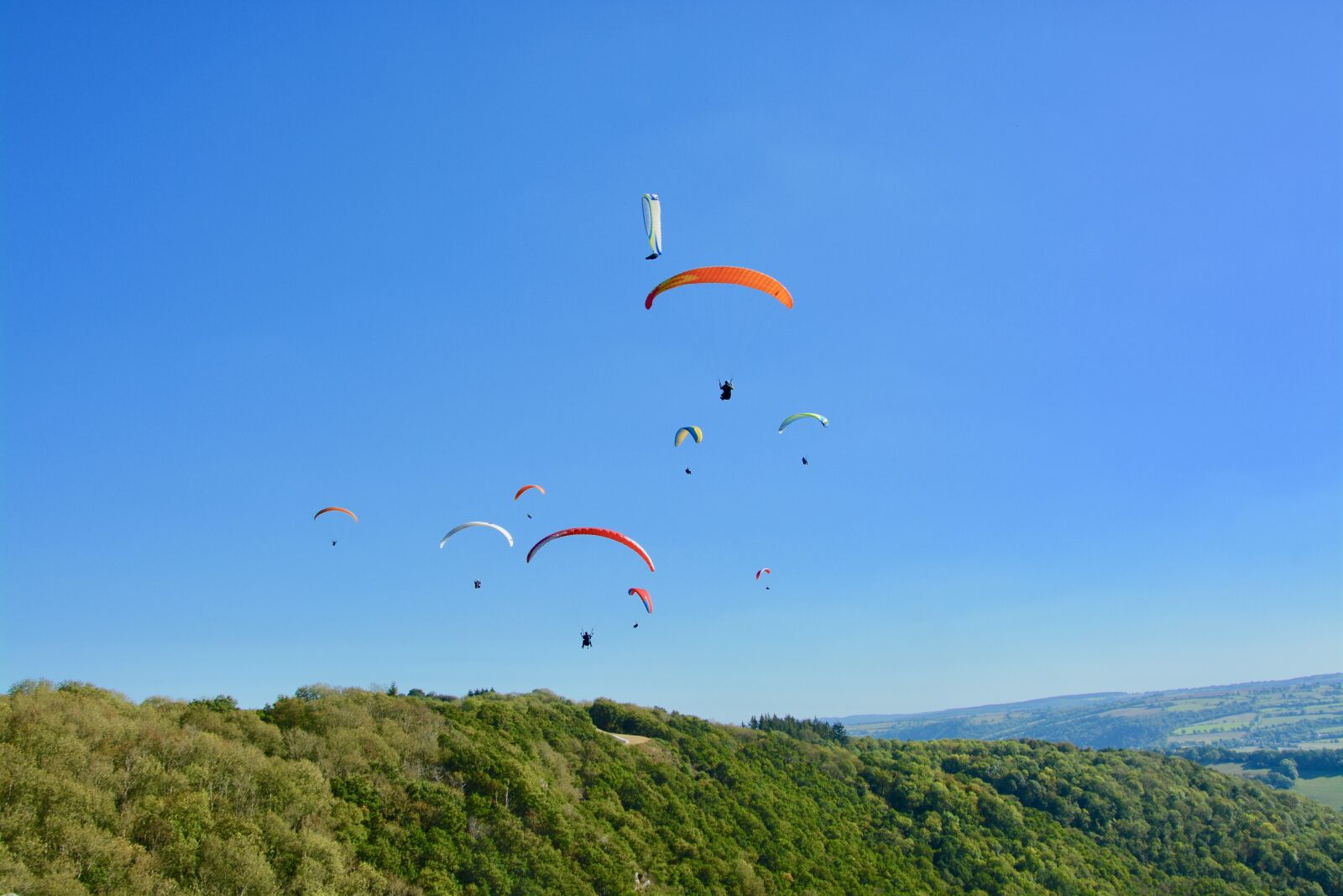 Nikon D5200 sample photo. Paragliding, paraglider, paragliders photography