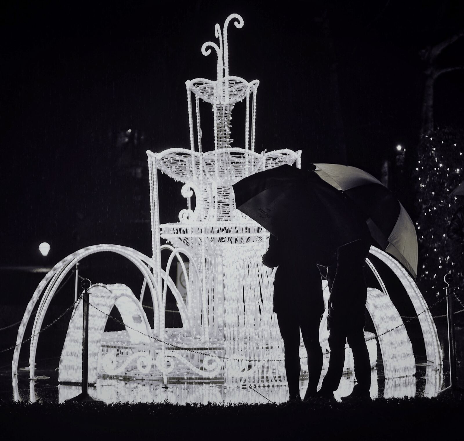 Olympus PEN E-PL5 sample photo. Illumination, lights, night, rain photography