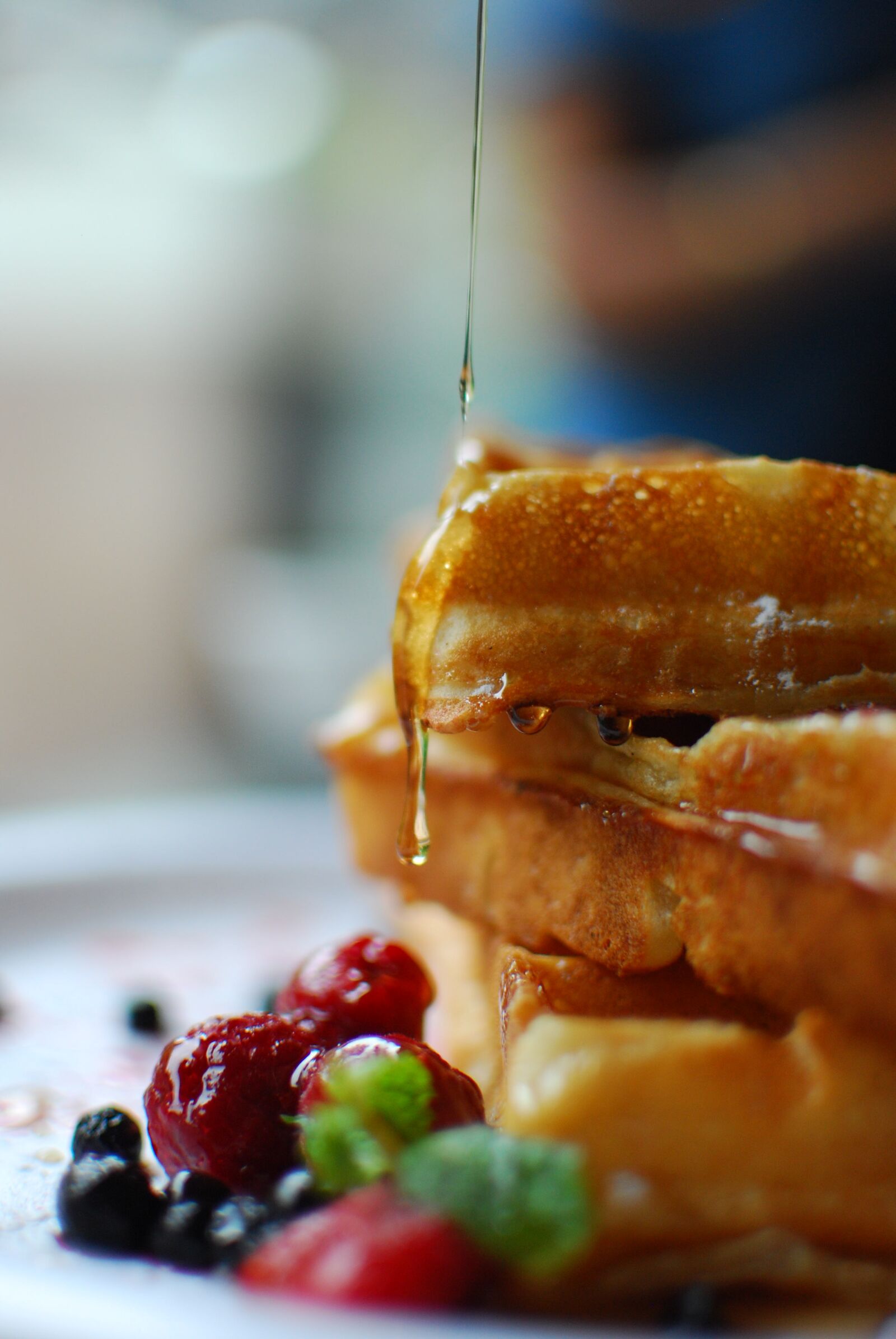 Nikon D60 sample photo. Blur, bread, breakfast, close photography