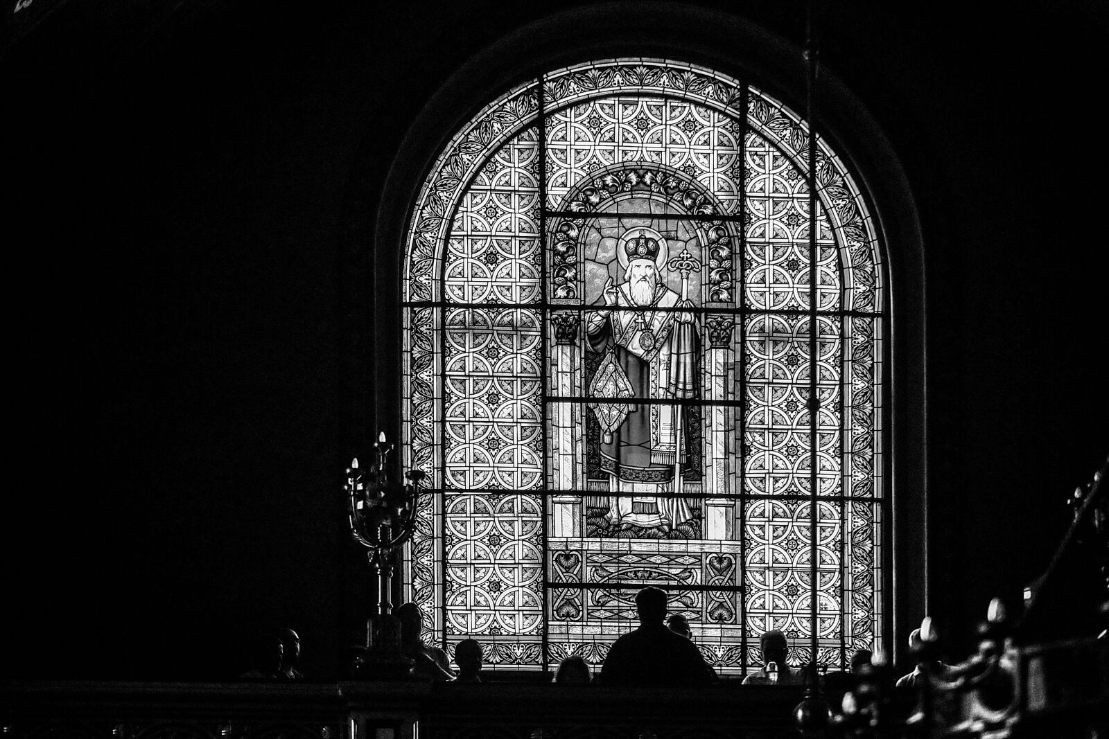 Canon EOS 5D Mark III sample photo. Stained glass, church, cathedral photography