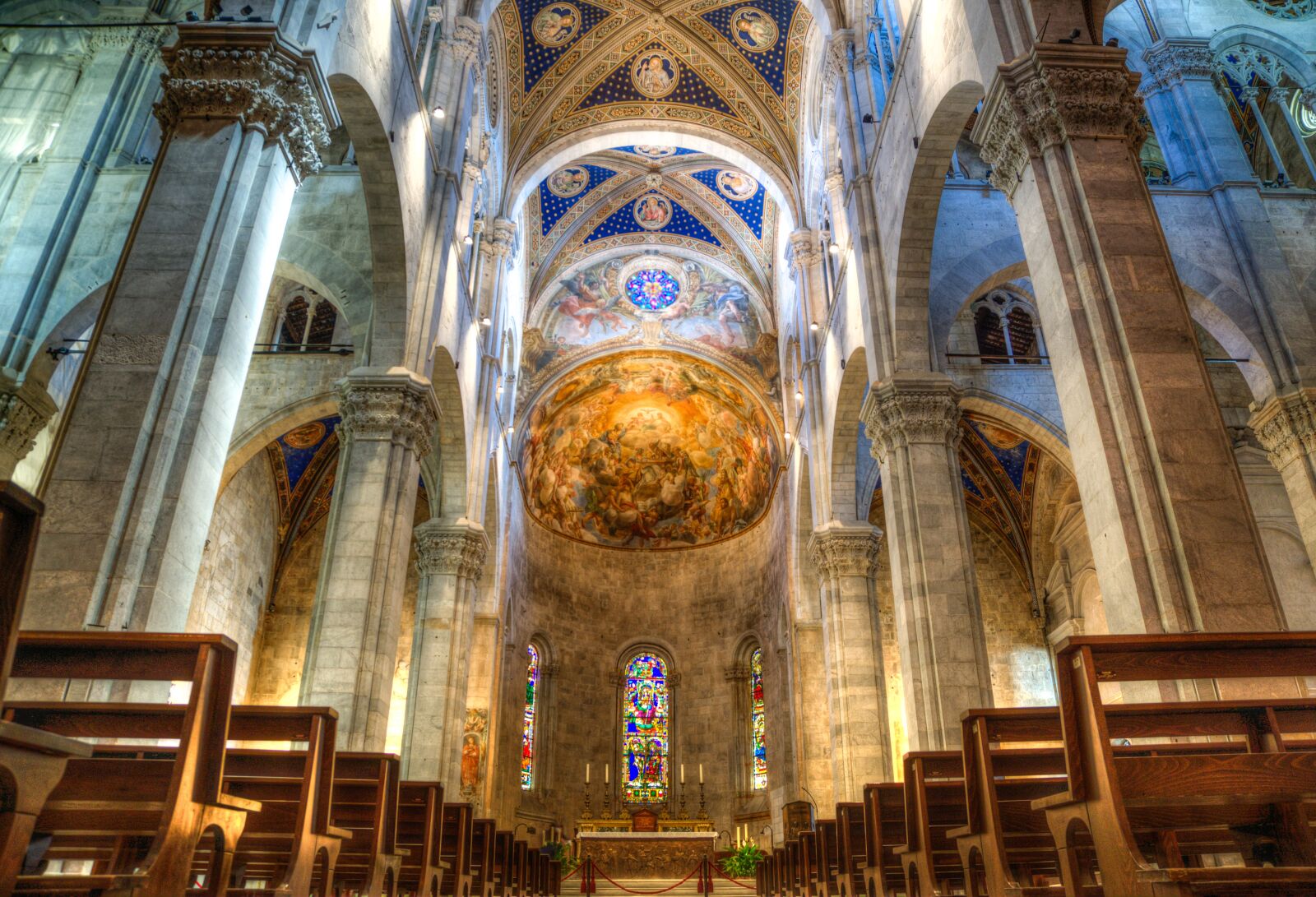 Nikon D610 sample photo. Church, hdr, lucca photography