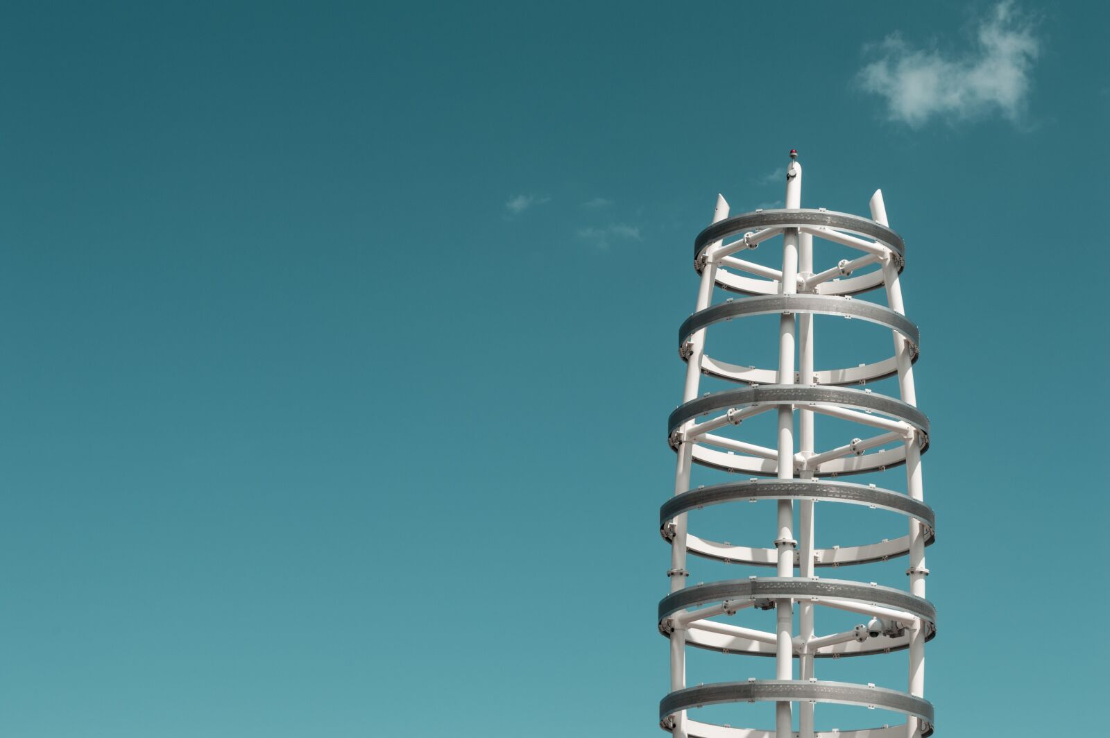 Nikon D3200 sample photo. Blue sky, high, industry photography