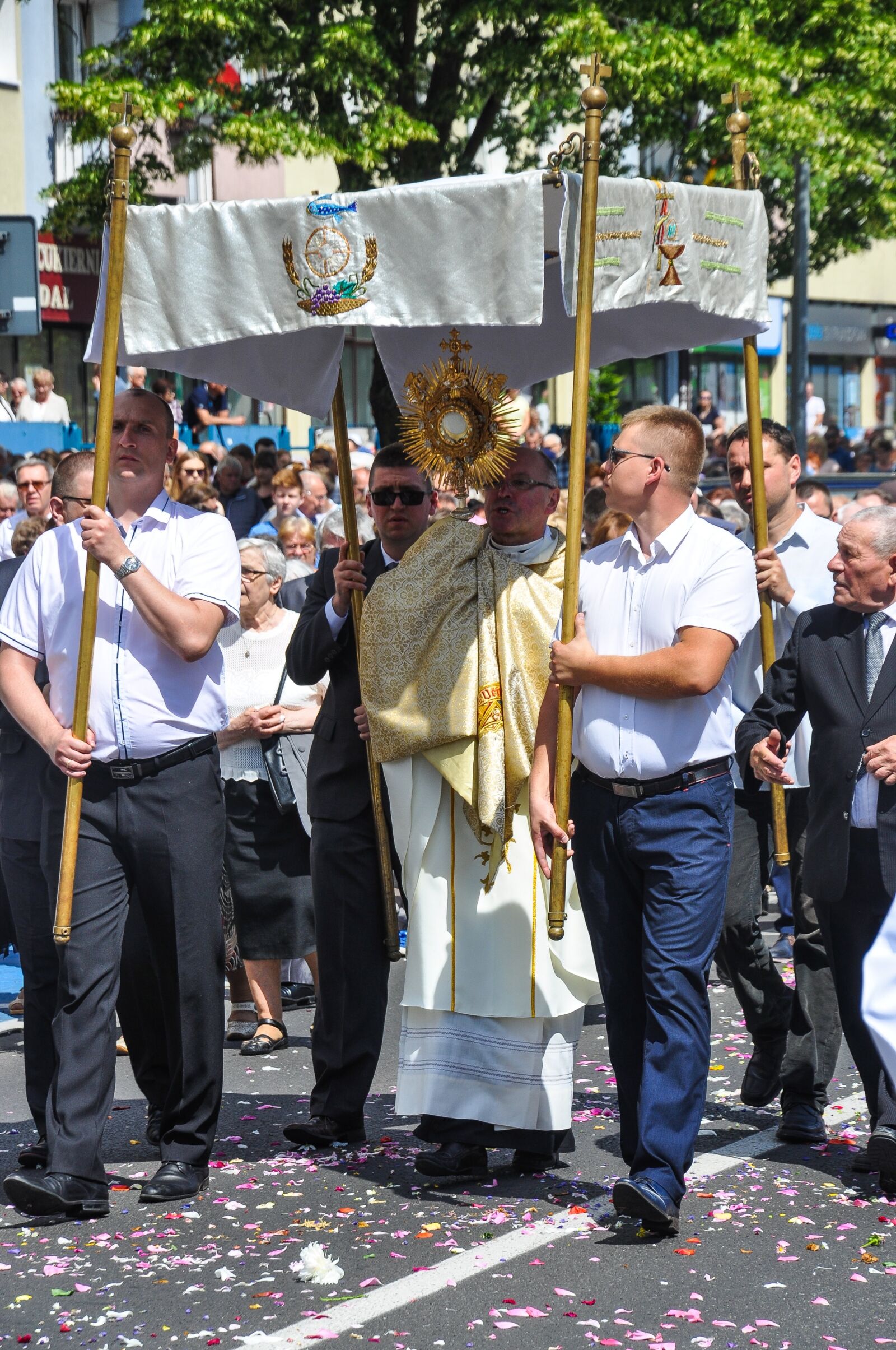 Nikon D90 sample photo. God body, the procession photography