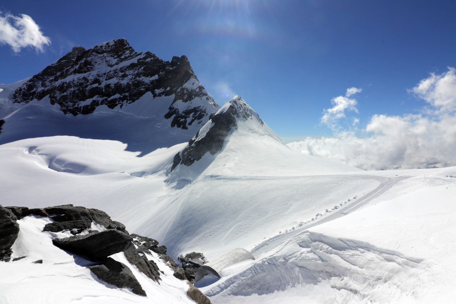 Canon EOS 80D sample photo. Mountain, nature, snow, snow photography