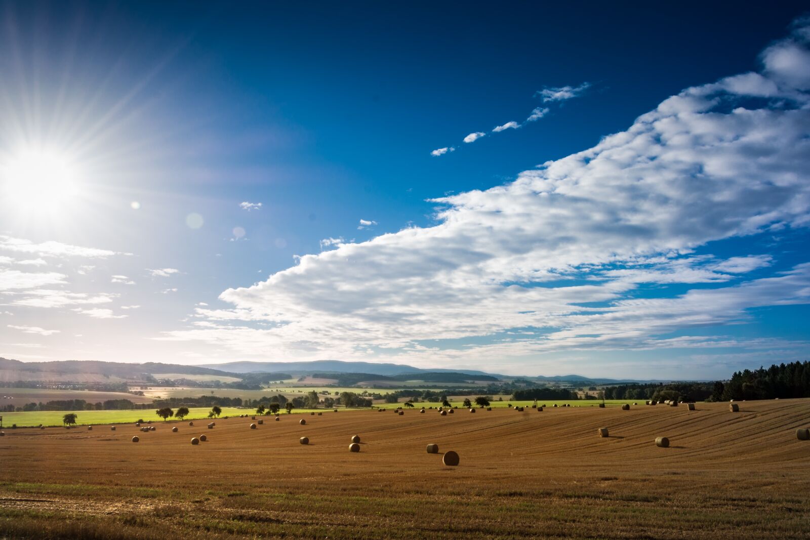 Nikon D7200 sample photo. Landscape, sun, field photography