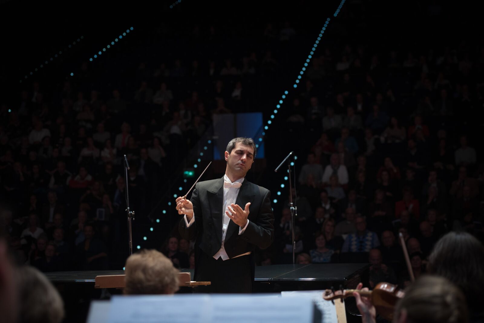 Nikon D750 sample photo. Conductor, andrea vitello, concert photography