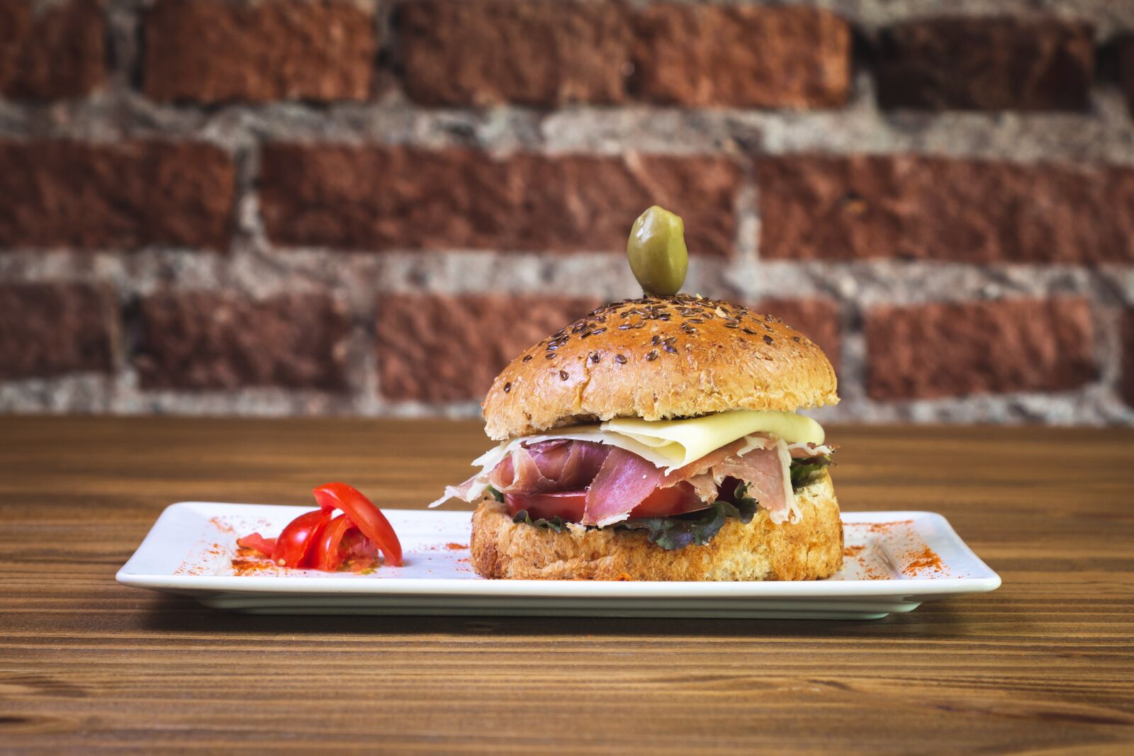 Nikon D7200 sample photo. Burger, food, summit photography