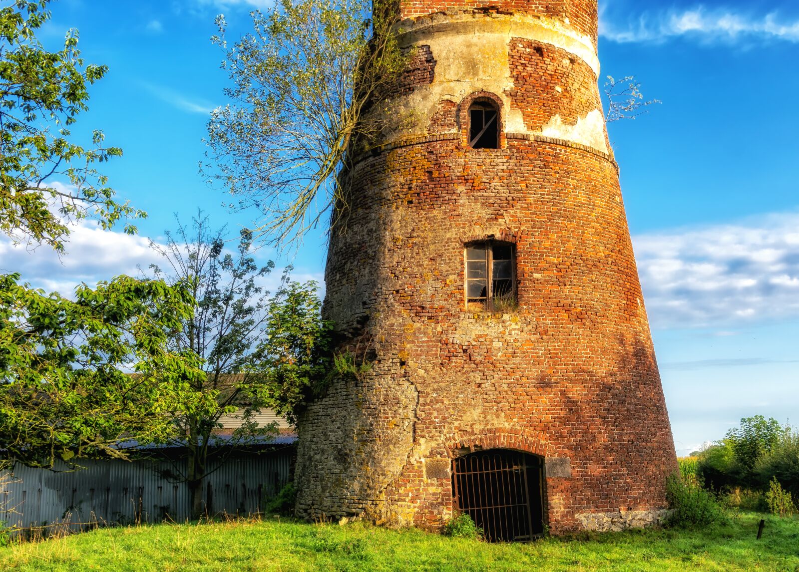 Nikon D3300 sample photo. Tower, lost place, mill photography