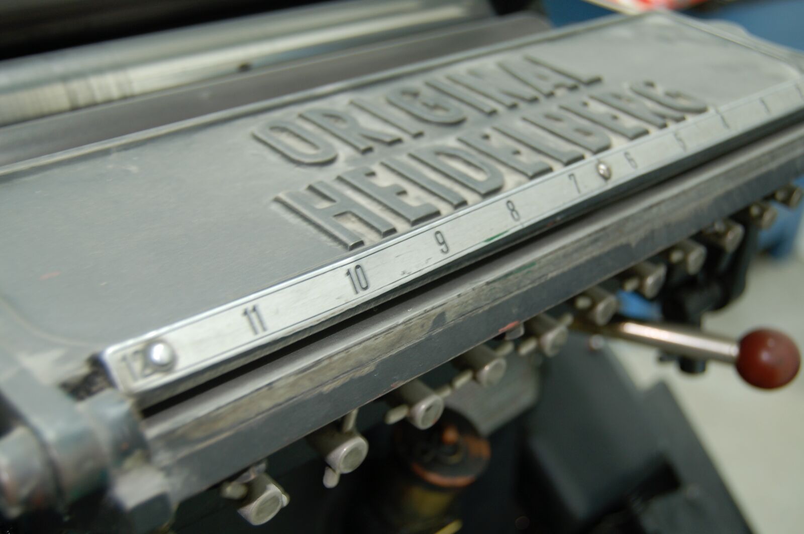 Nikon D50 sample photo. Heidelberg, crucible, printing photography