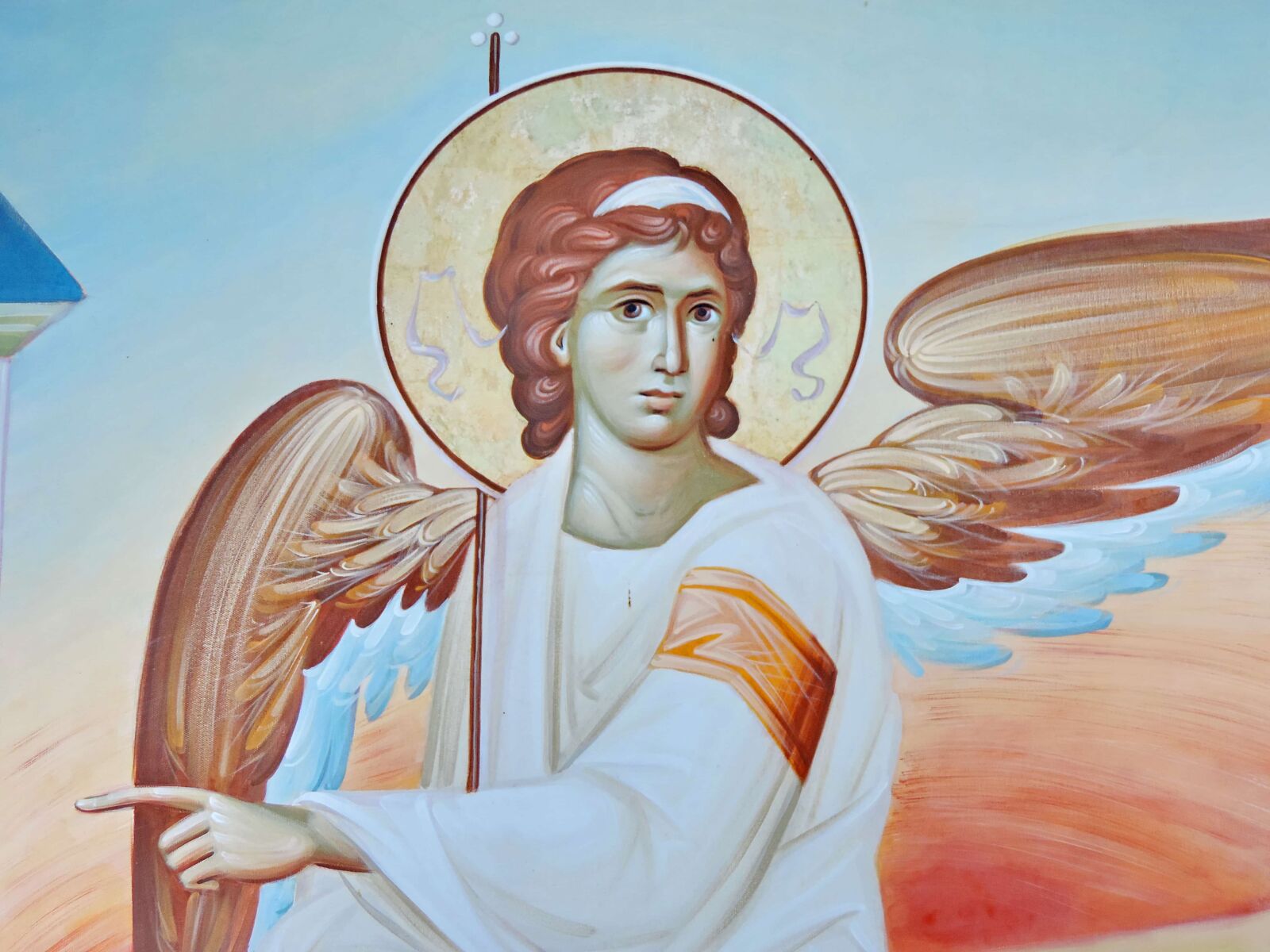 Nikon Coolpix P520 sample photo. Angel, christianity, icon, orthodox photography