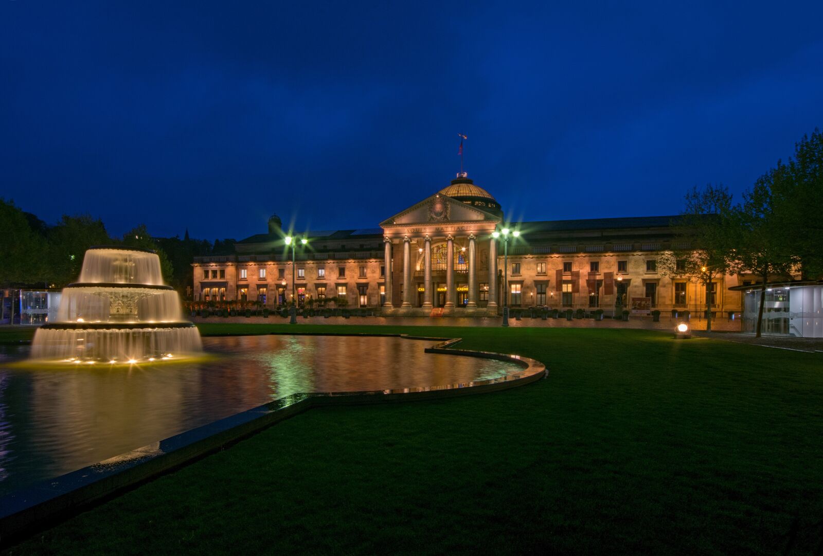 Nikon D5300 sample photo. Kurhaus, wiesbaden, hesse photography