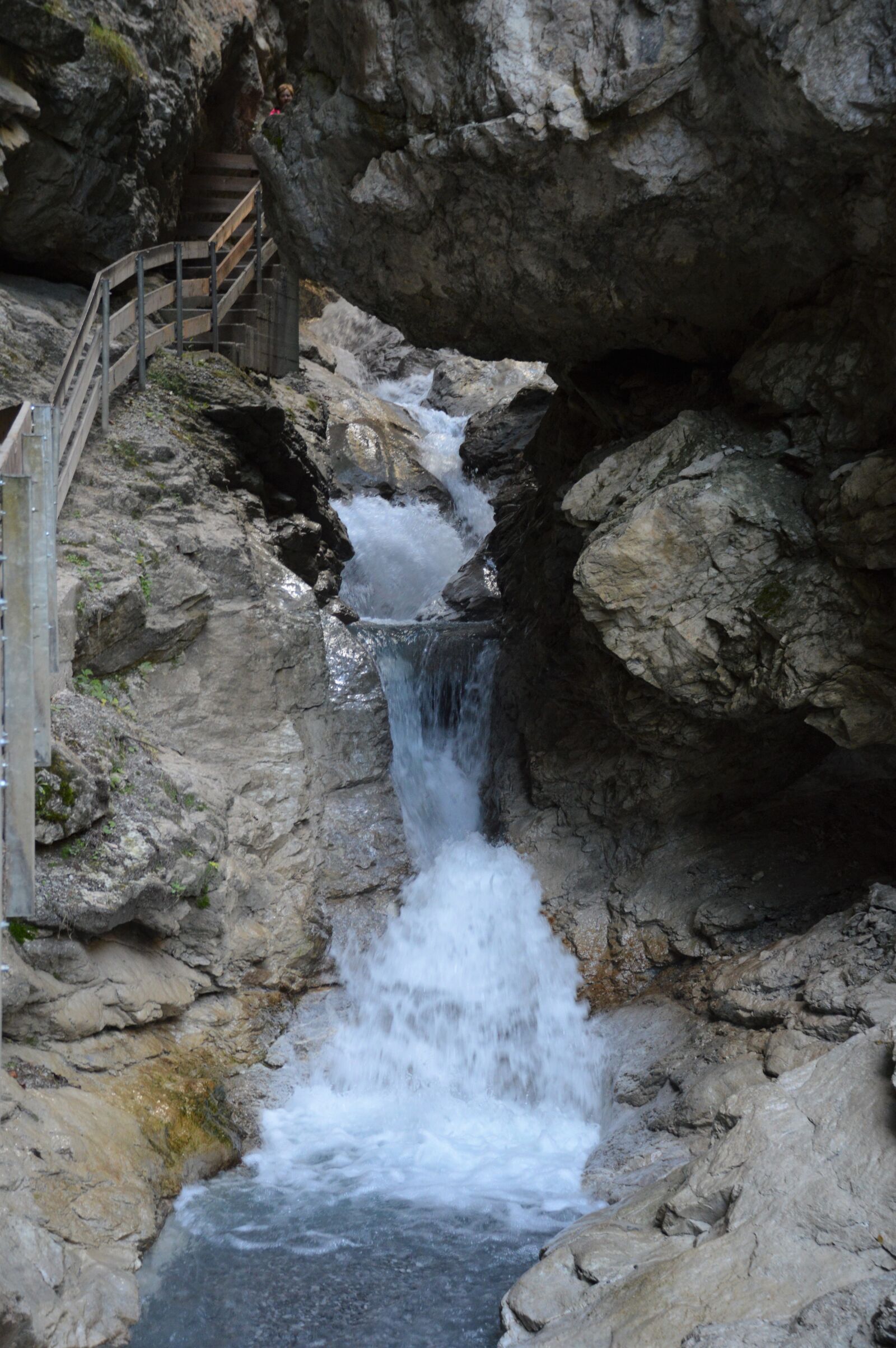 Nikon D3200 sample photo. Gap, nature, rocks photography