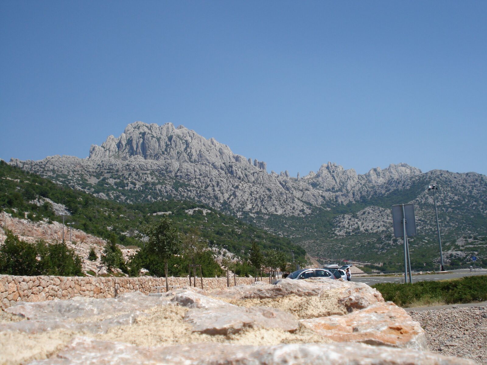 Sony DSC-W70 sample photo. Mountains, mountain, croatia photography