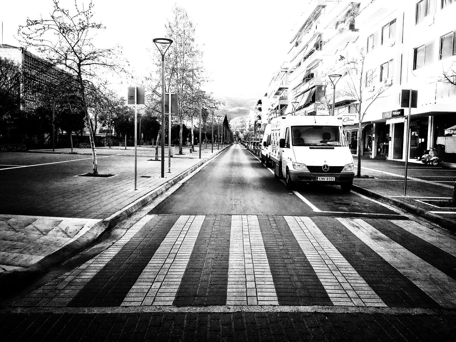 Apple iPhone 6s sample photo. Road, cars, old photography