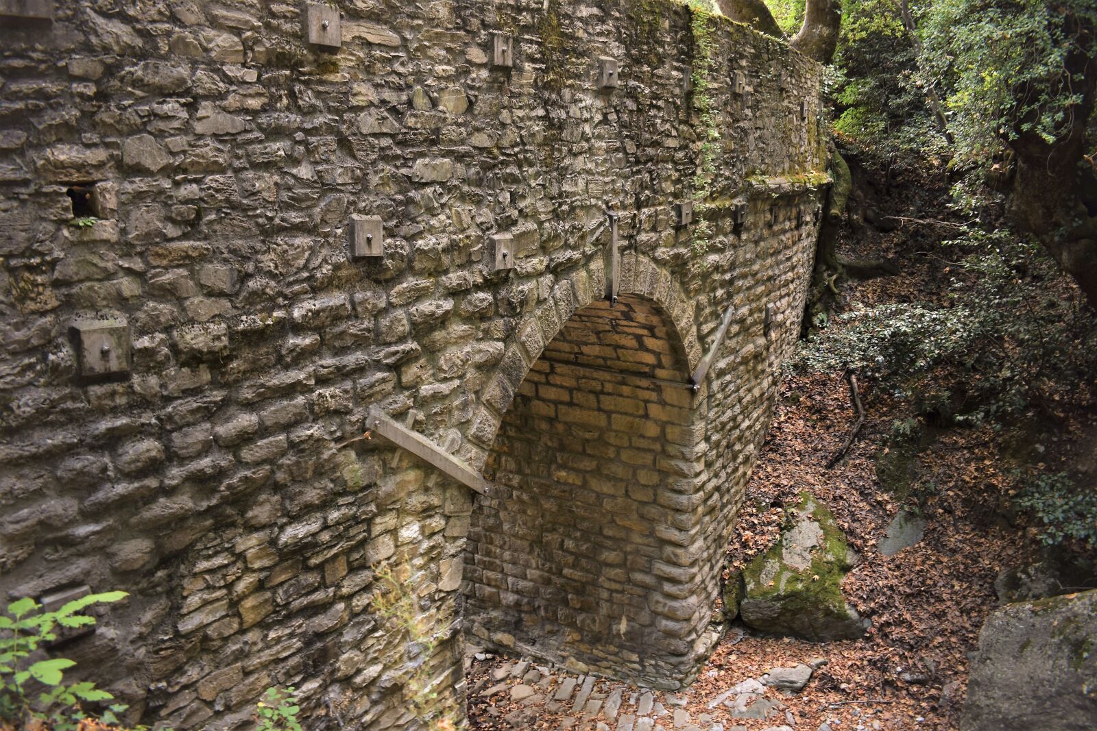 Nikon D3300 sample photo. Bridge, old, stone photography