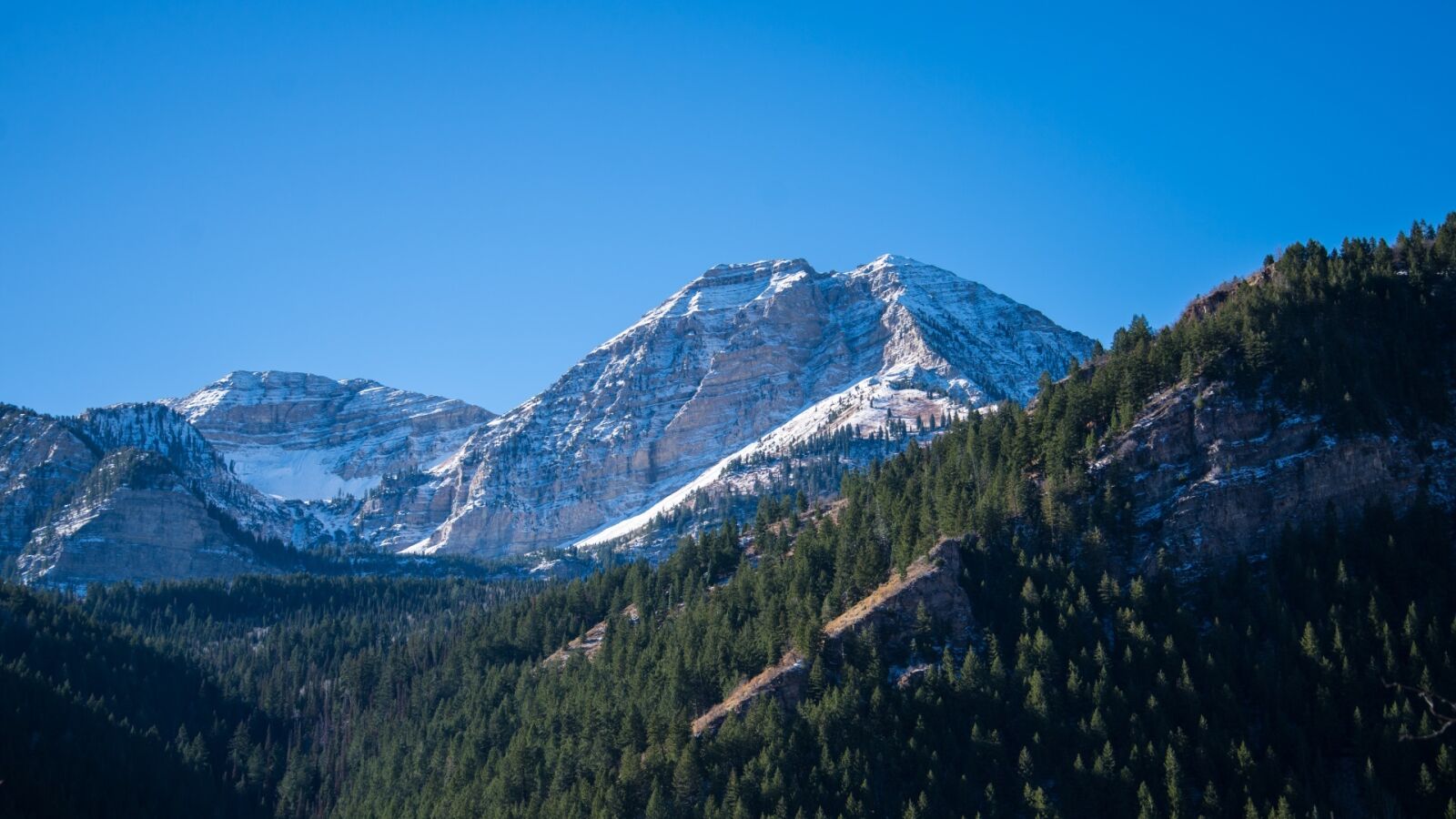 Nikon D610 sample photo. Blue, sky, mountain photography