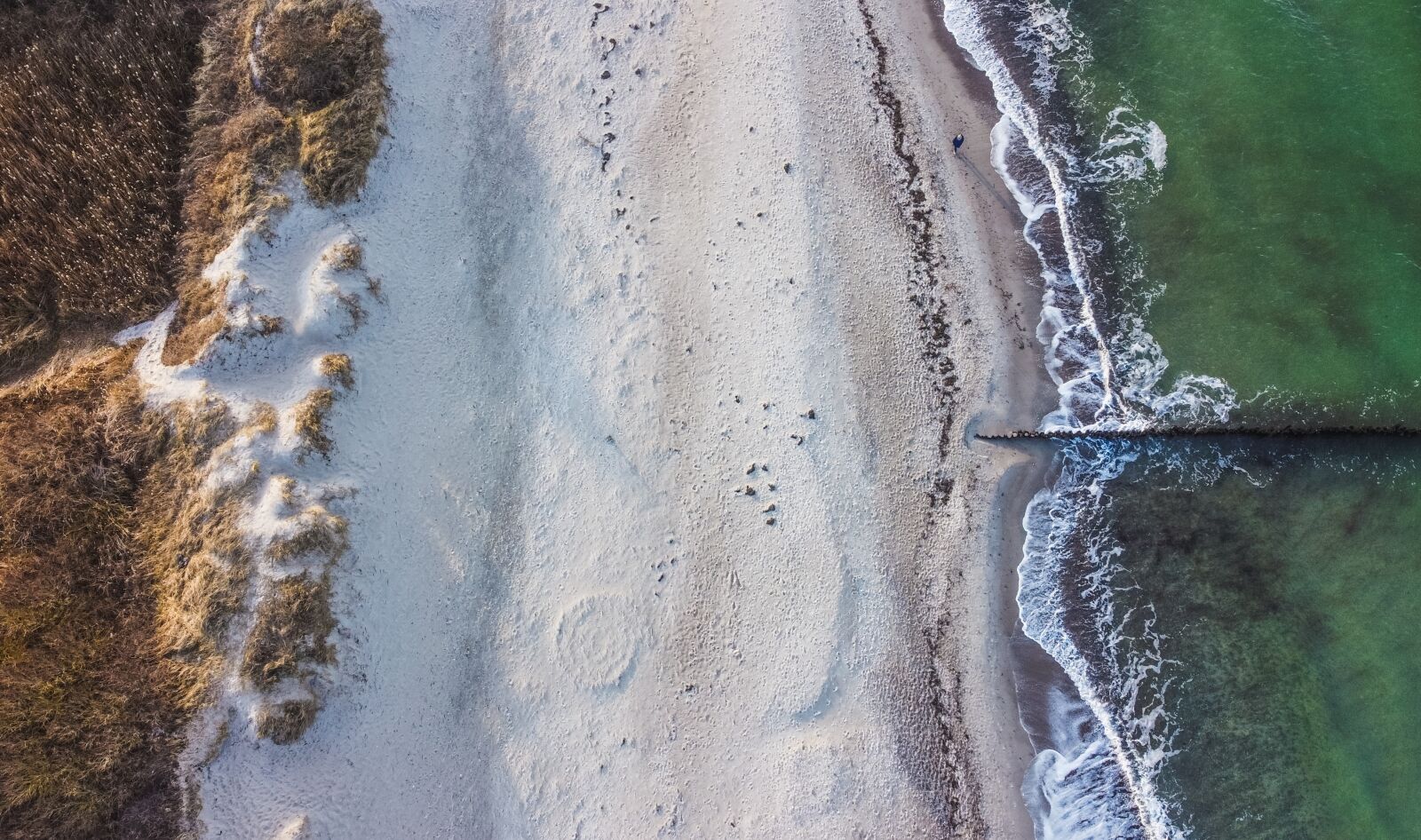 DJI FC7203 sample photo. Beach, drone image, aerial photography