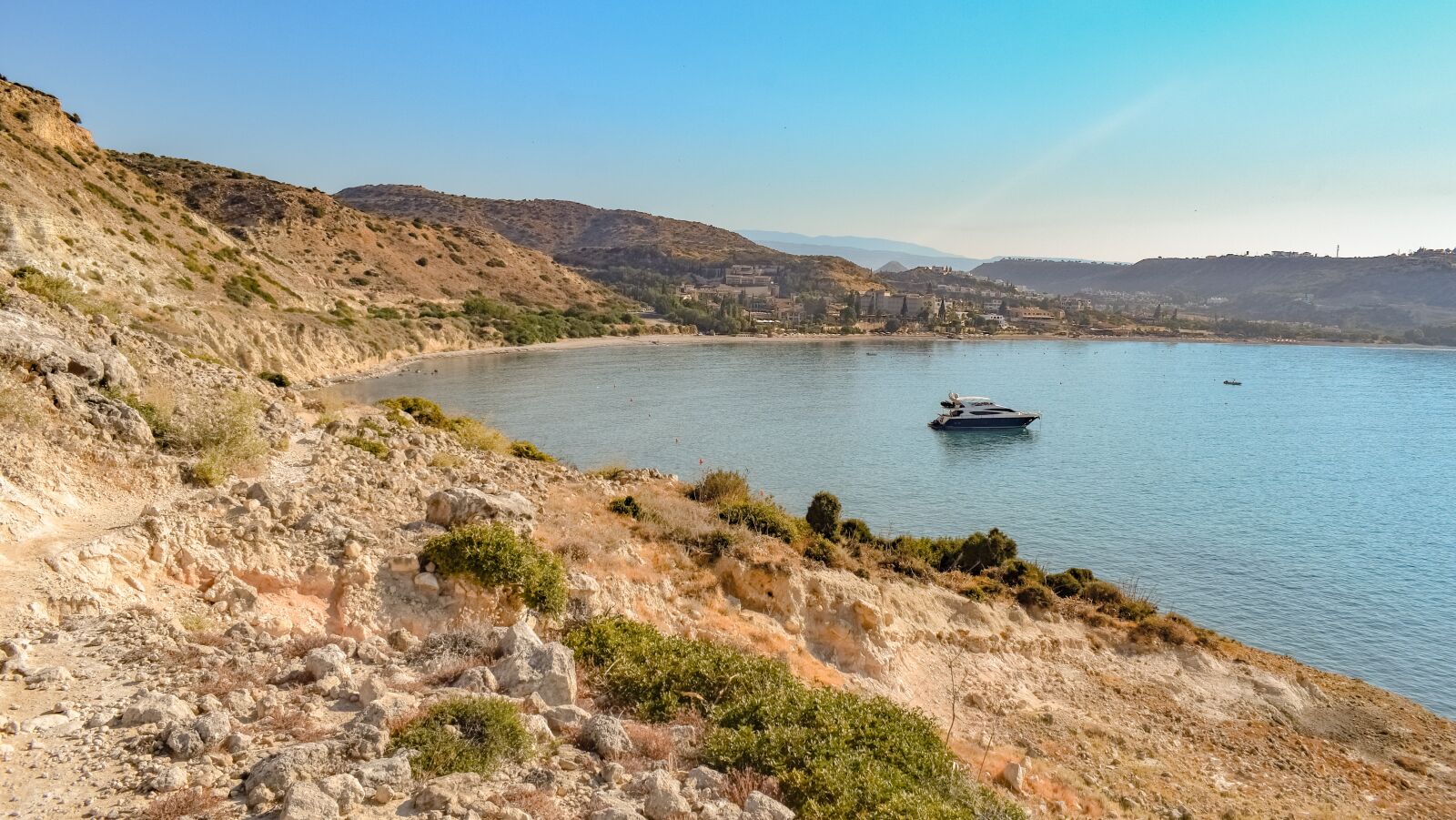 Nikon D3300 sample photo. Cyprus, pissouri bay, view photography