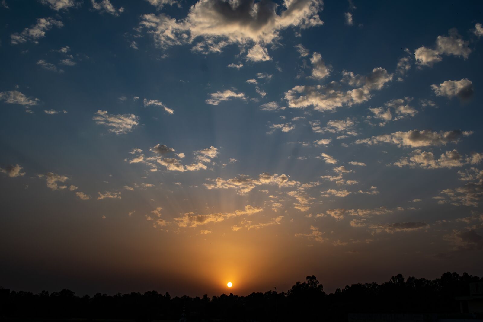 Nikon D3300 sample photo. Sunset, sun, landscape photography