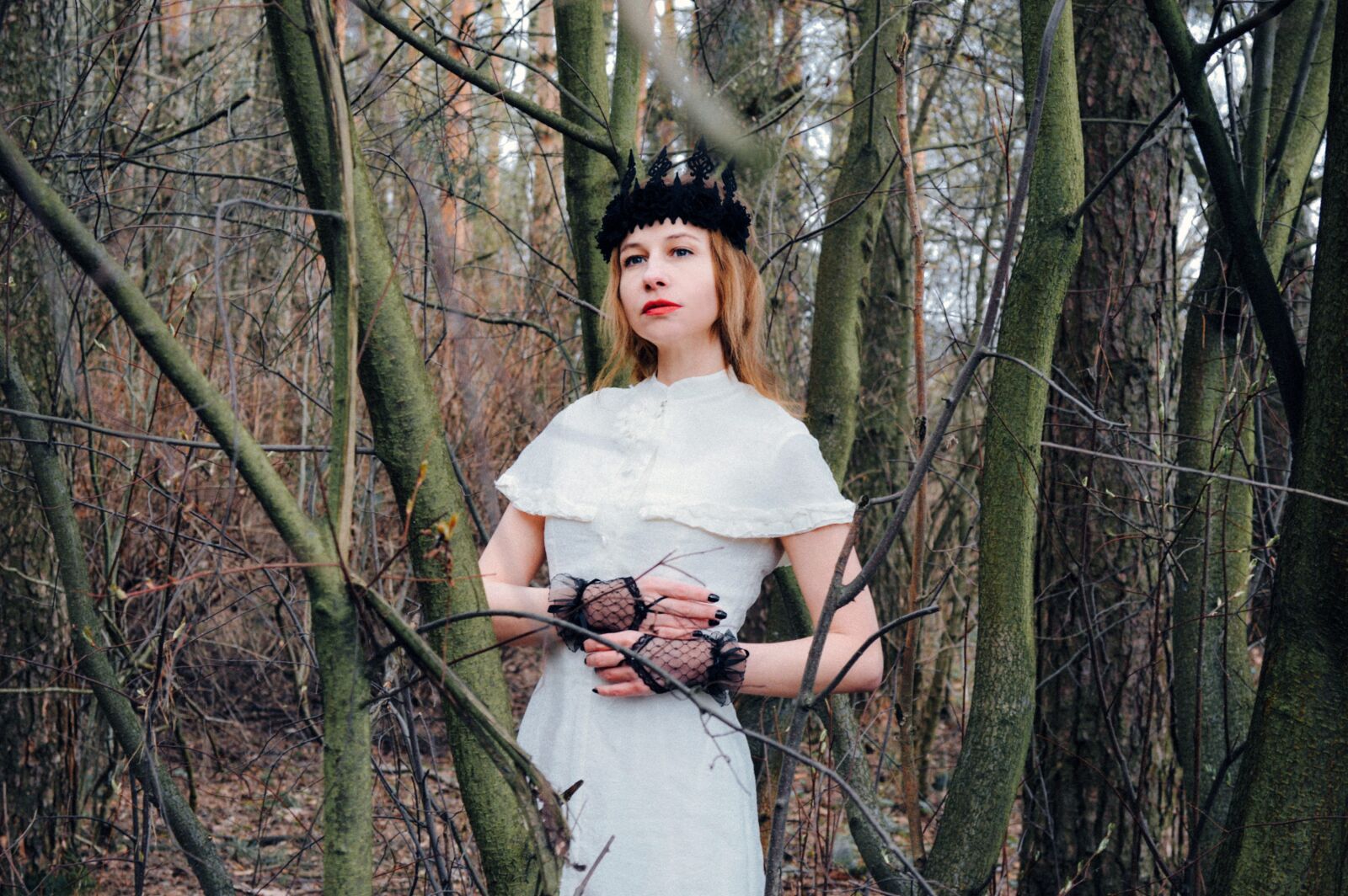Nikon D3200 sample photo. Forest, thicket, gloomy photography