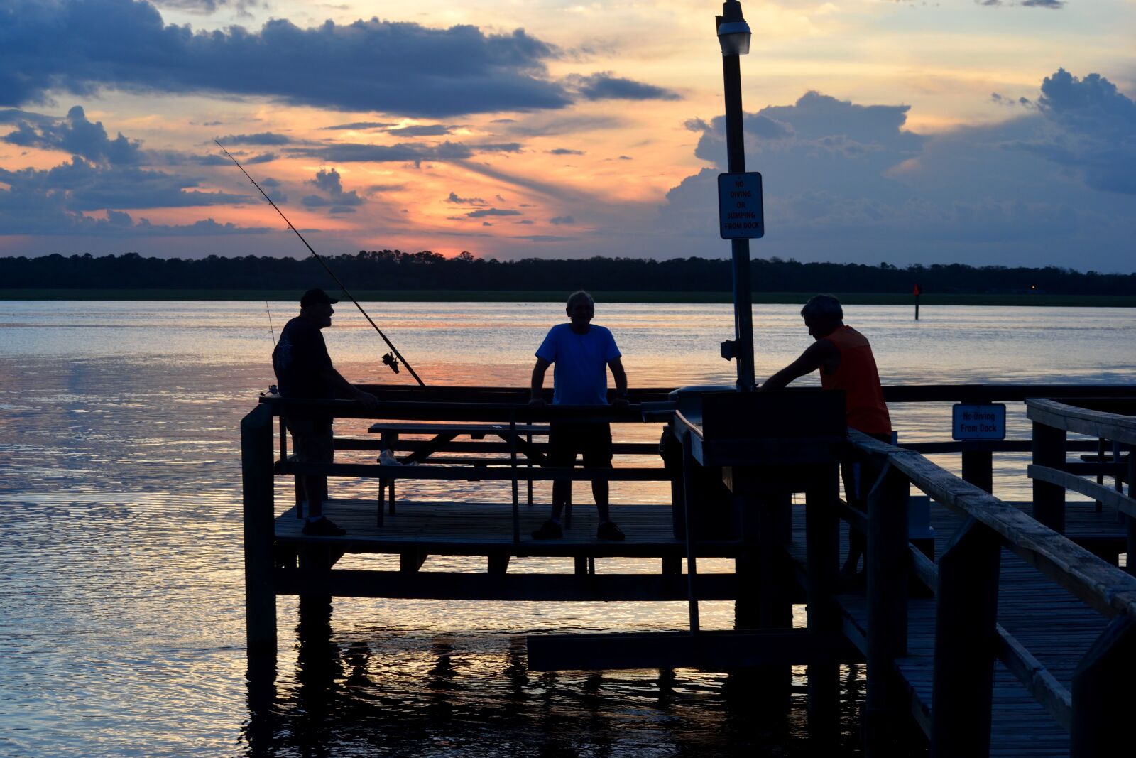 Nikon D3300 sample photo. People, fishing, pier photography
