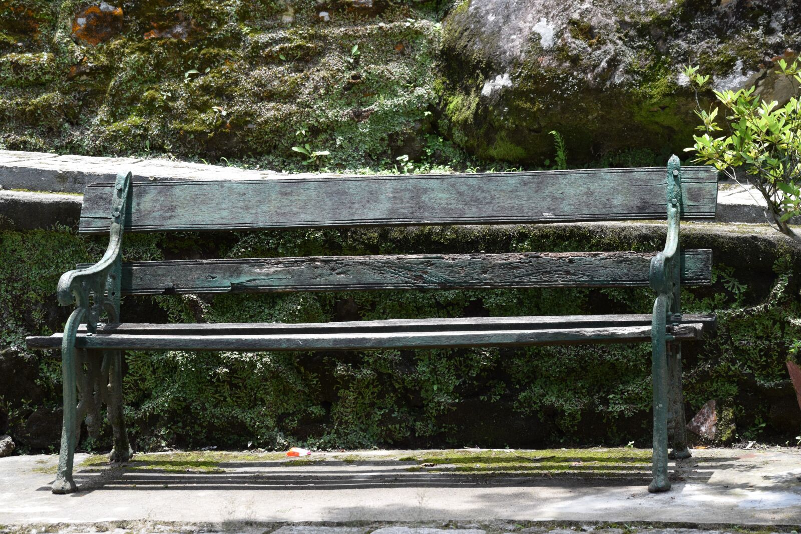 Nikon D3300 sample photo. Furniture, antique, bench photography