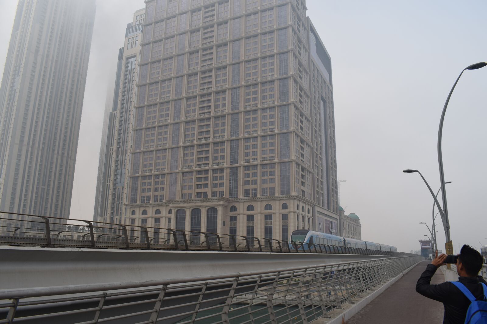 Nikon D5300 sample photo. Foggy weather, city weather photography