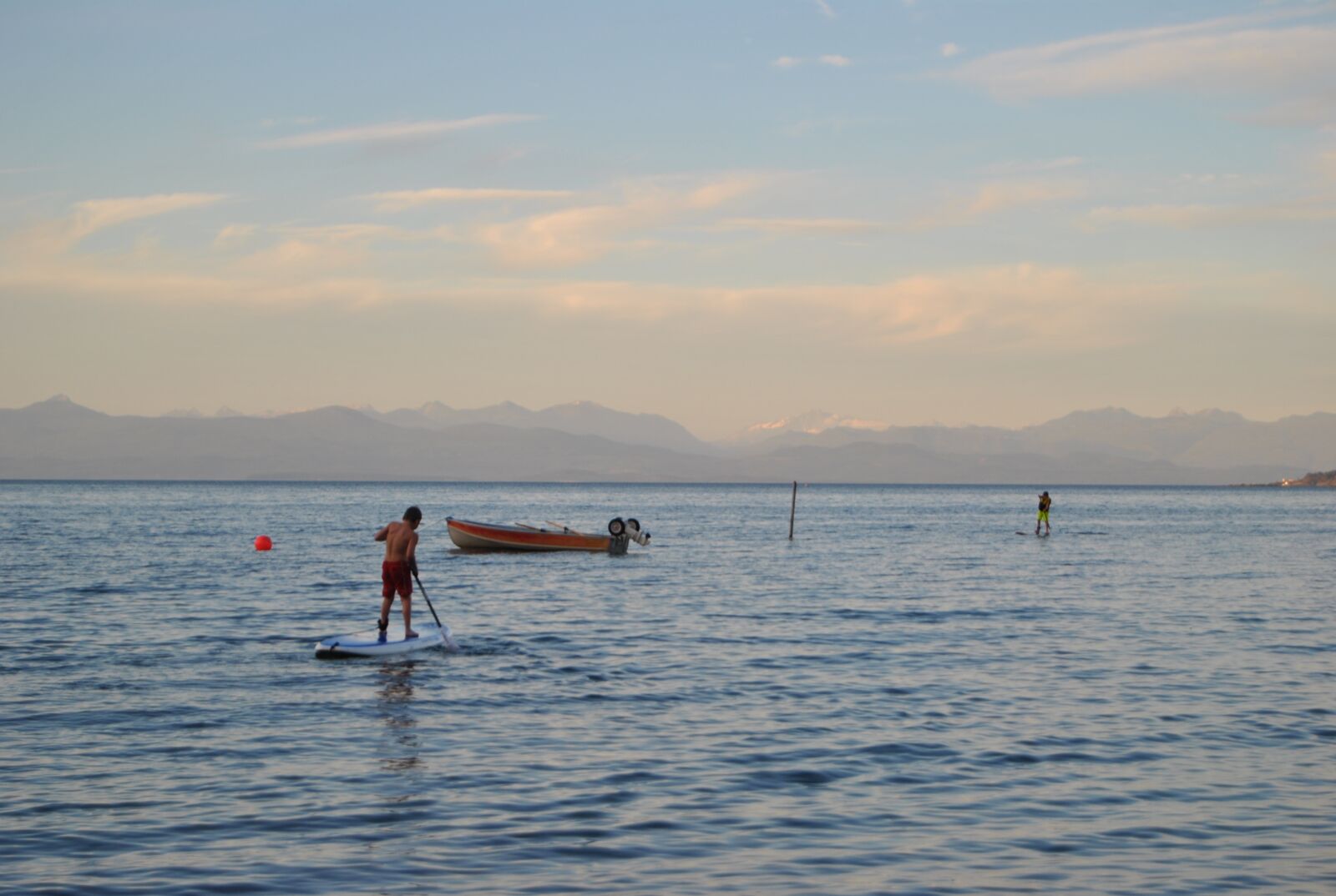 Nikon D3000 sample photo. Paddleboard, ocean, paddle photography